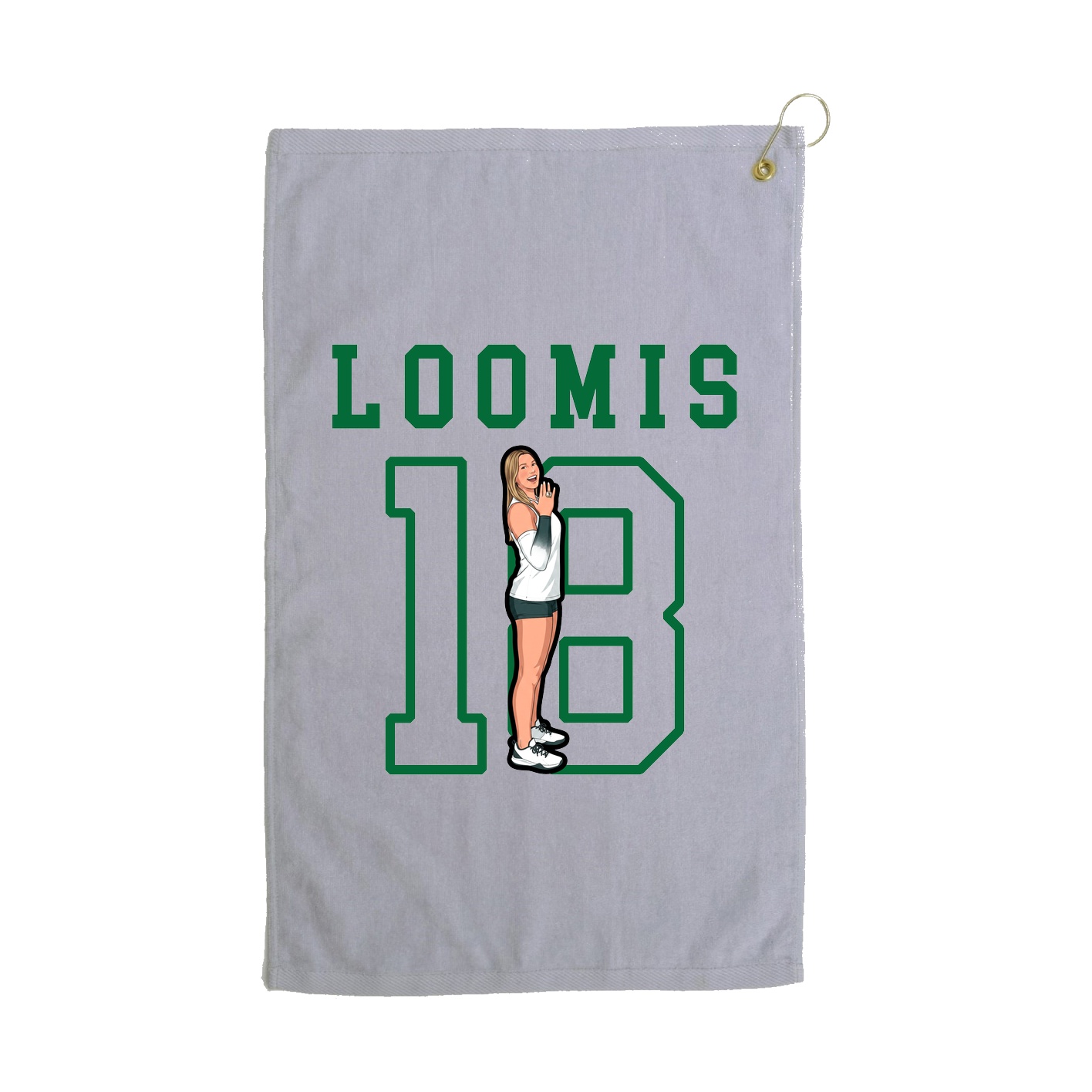 Golf Towel — Shirsey in Grey