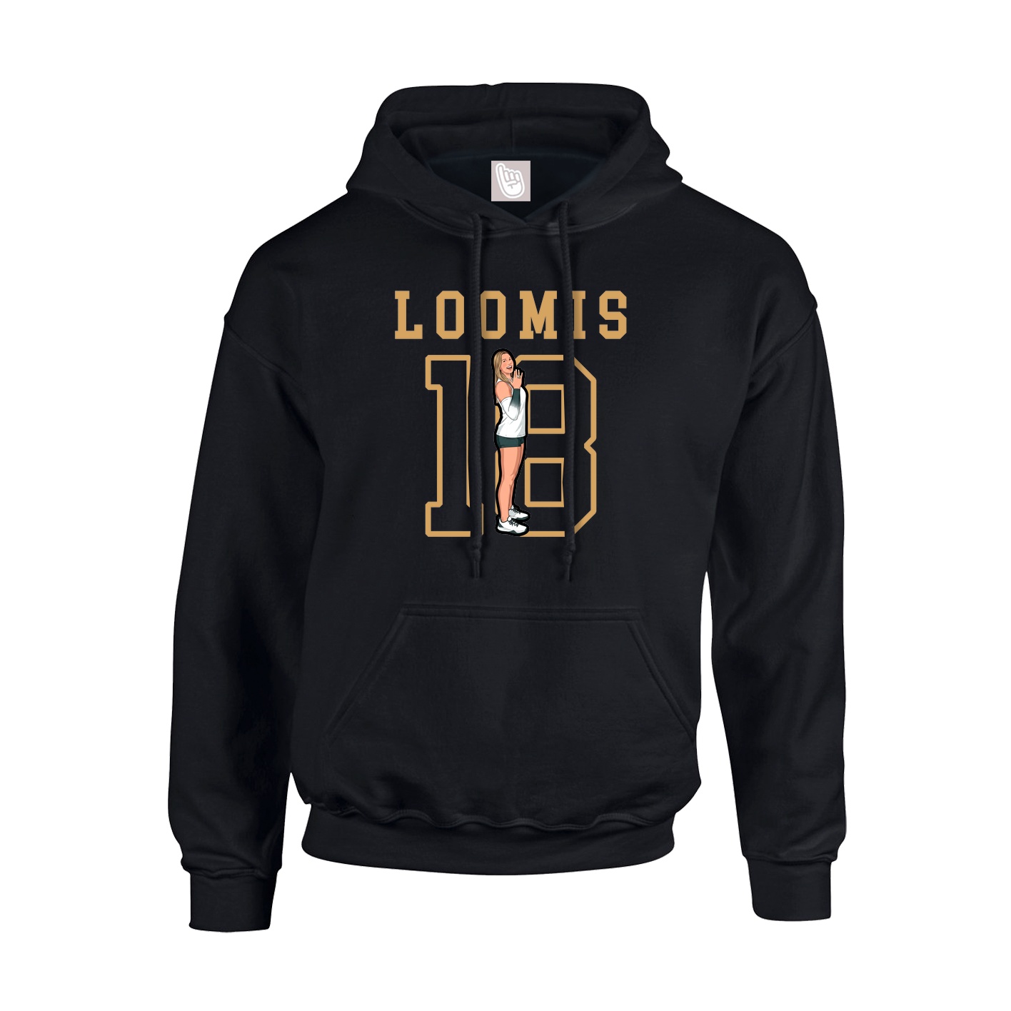 Youth Hoodie — Shirsey in Black
