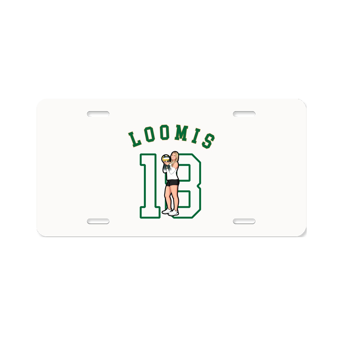 License Plate — Shirsey Arch in Classic