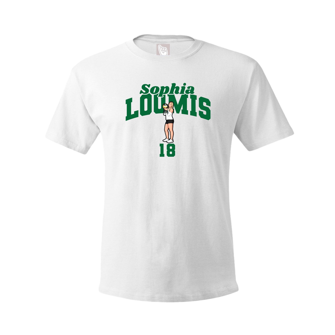 Tee — Signature Arch in White