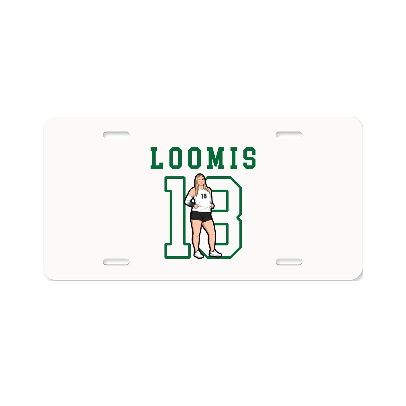 License Plate — Shirsey in Classic