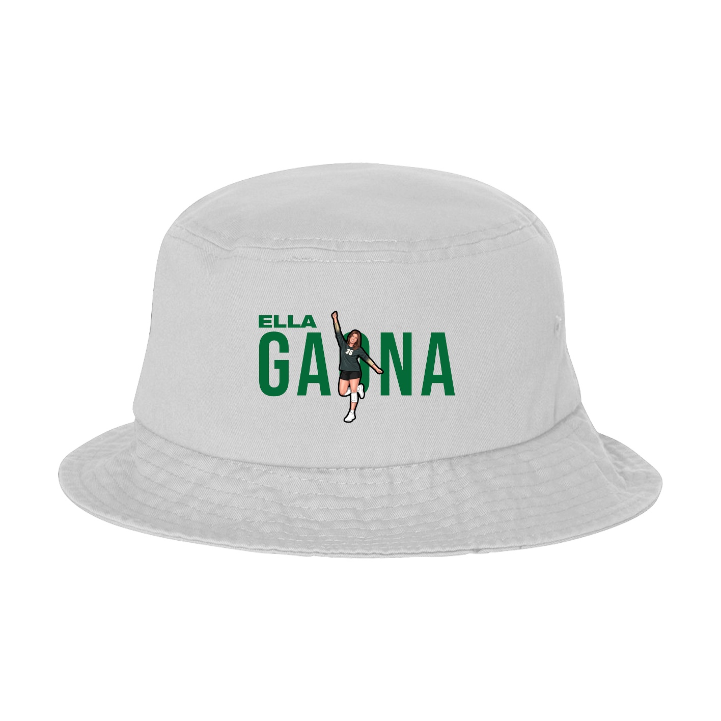 Bucket Cap — Player Name in White