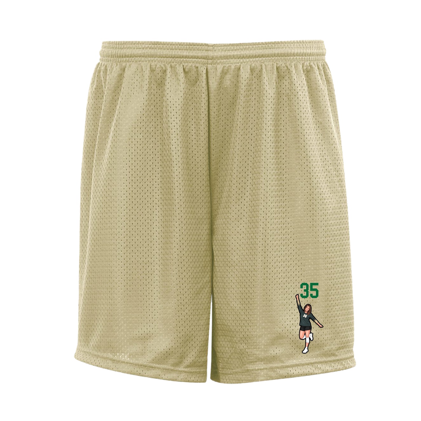 Shorts — Number Top in Vegas Gold