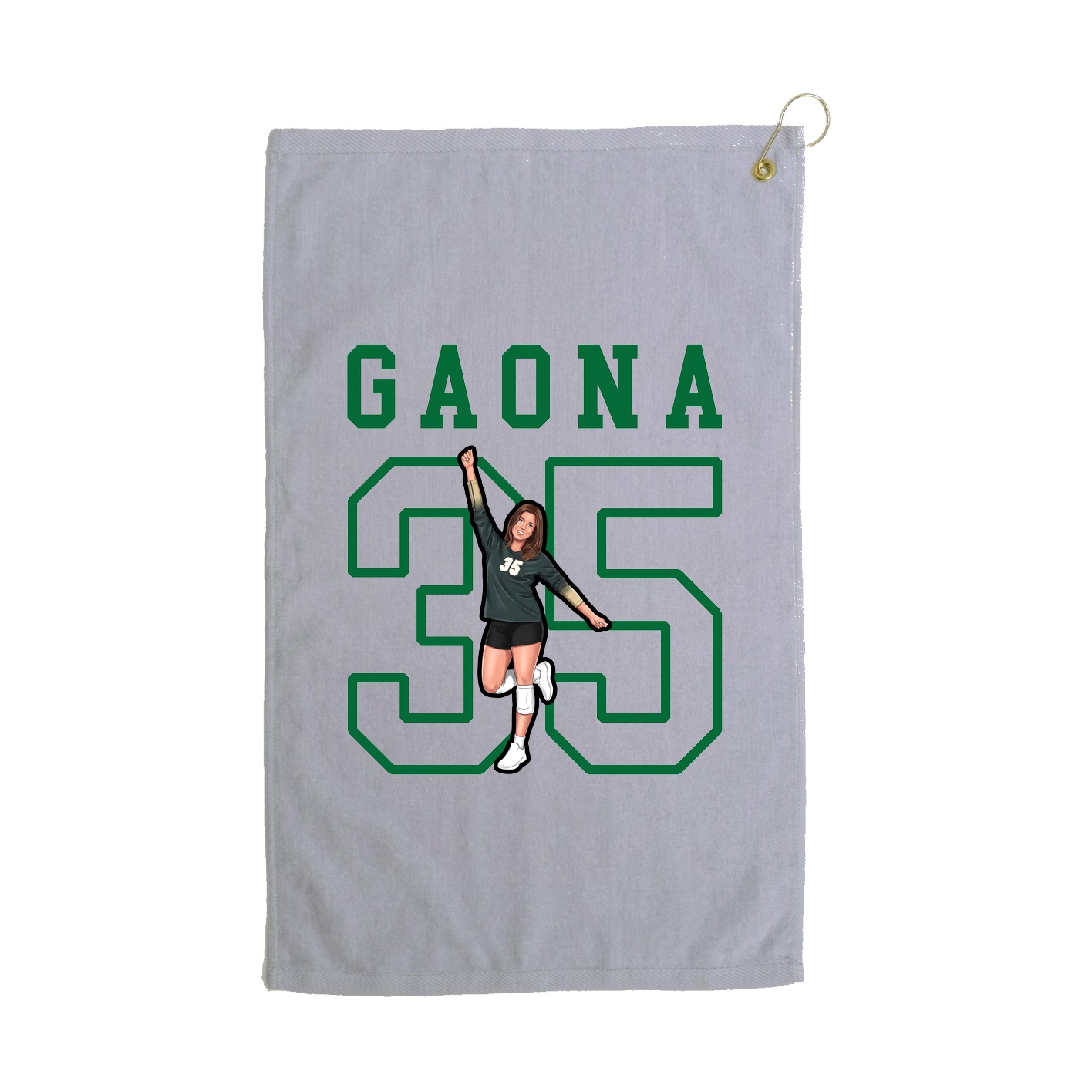 Golf Towel — Shirsey in Grey