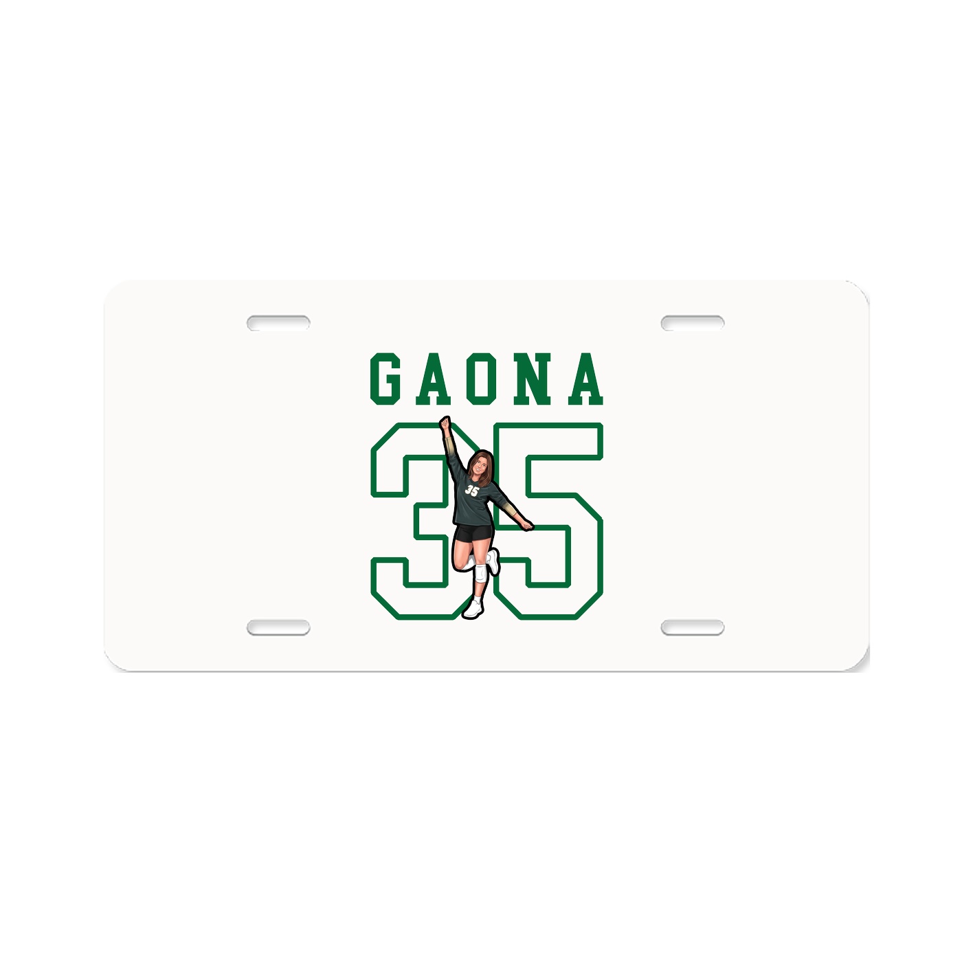License Plate — Shirsey in Classic