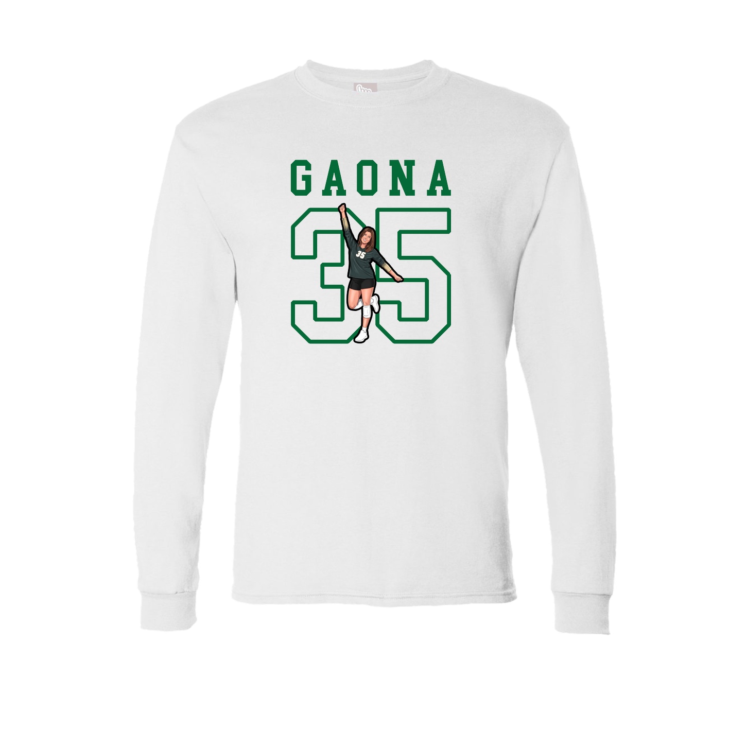 Long Sleeve Tee — Shirsey in White