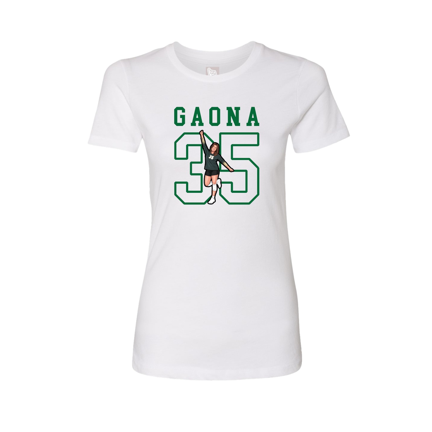 Fitted Women's Tee — Shirsey in White
