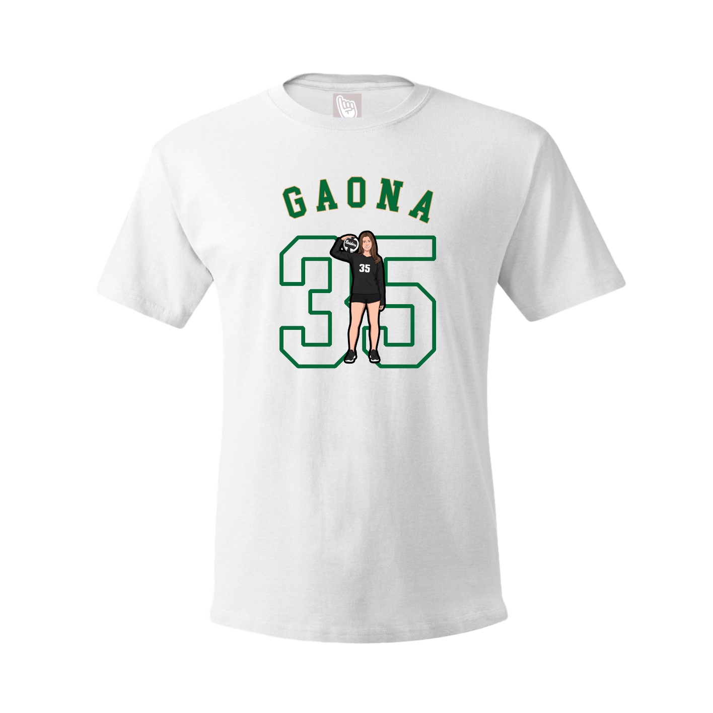 Tee — Shirsey Arch in White
