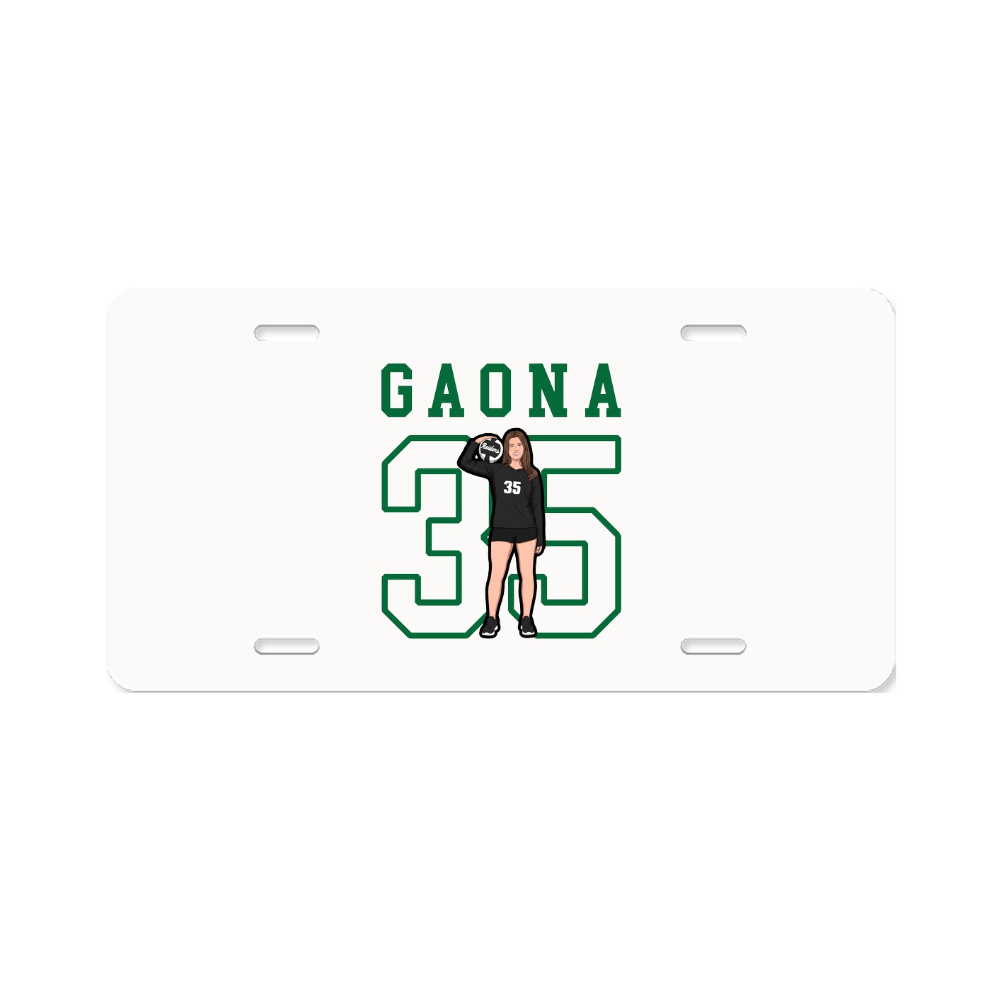 License Plate — Shirsey in Classic