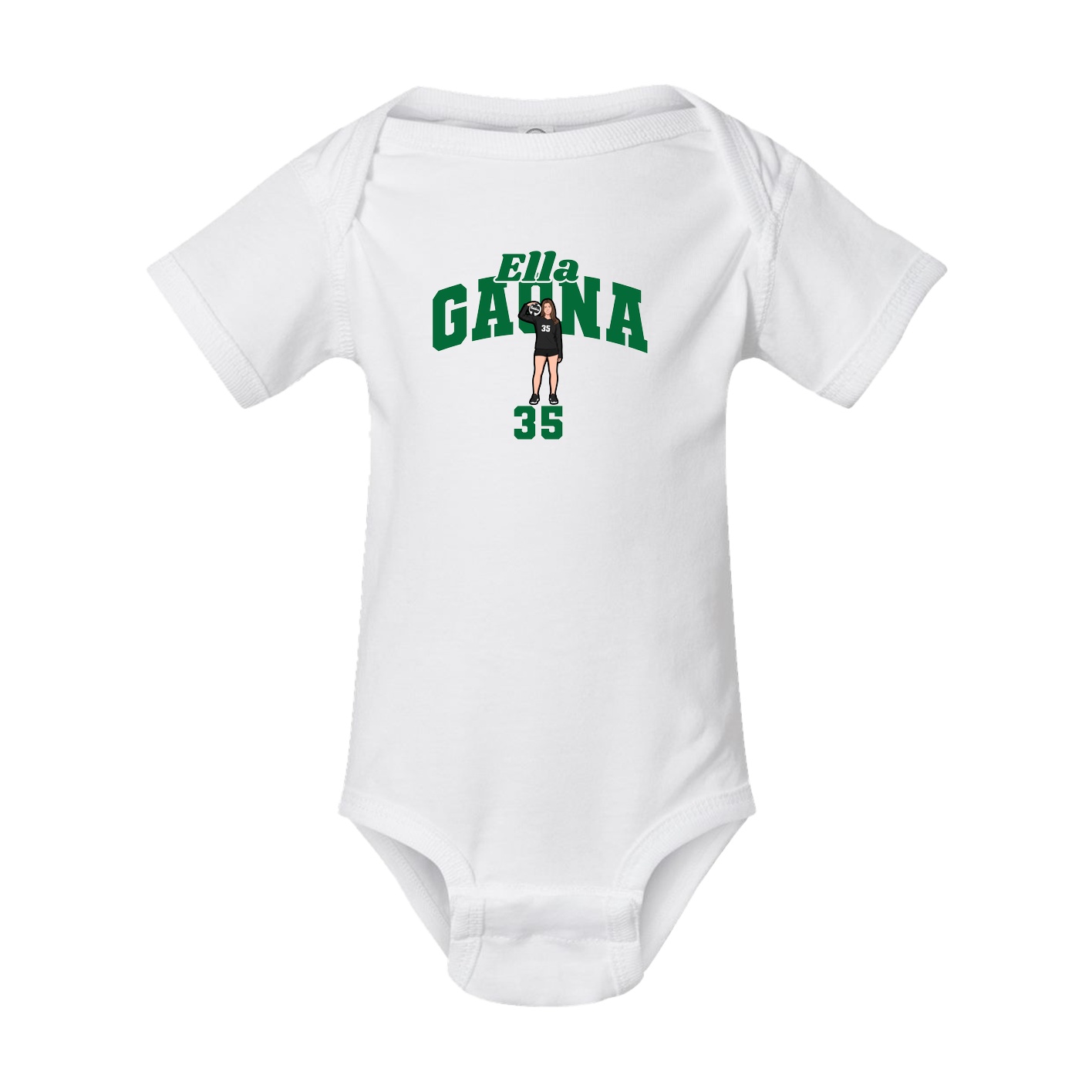Baby Onesie — Signature Arch in White