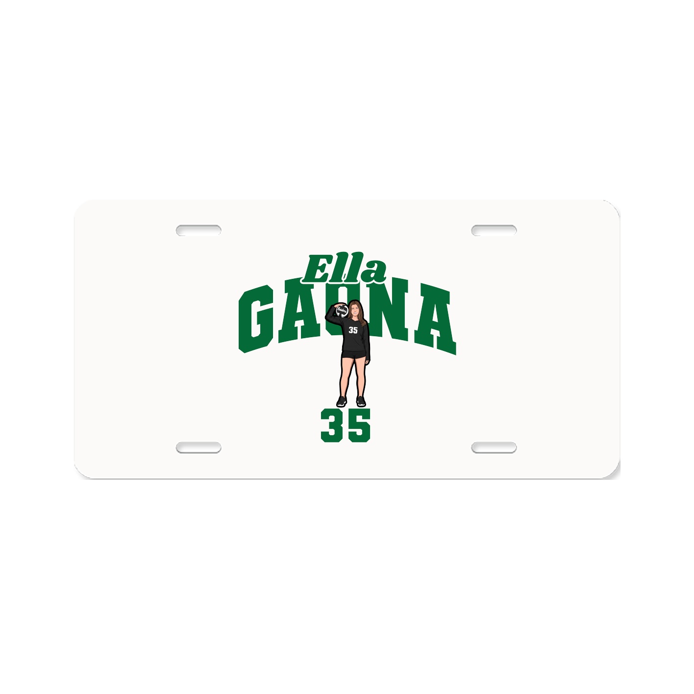 License Plate — Signature Arch in Classic