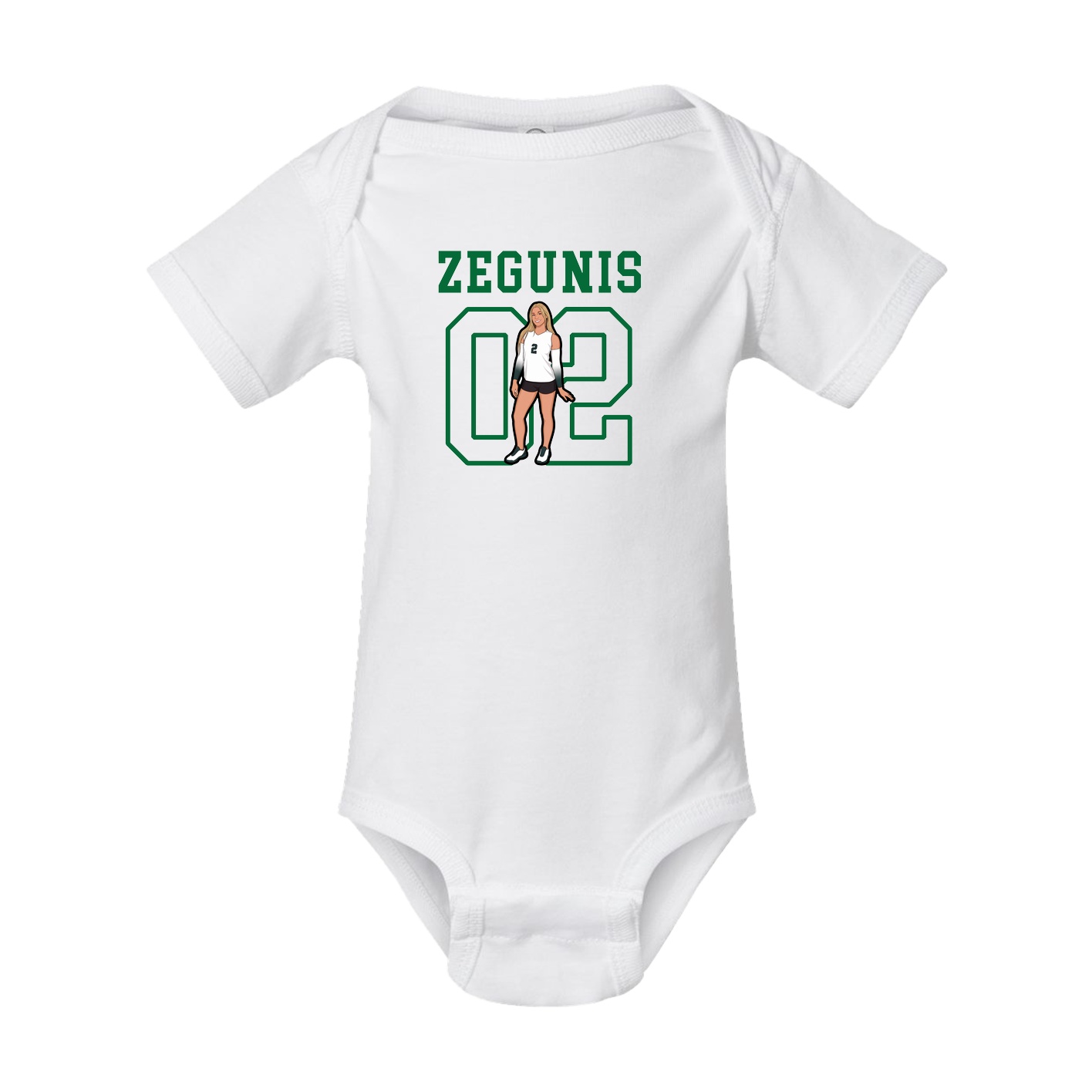 Baby Onesie — Shirsey in White