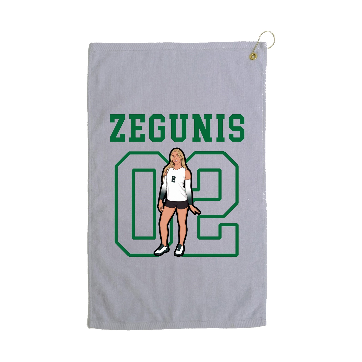 Golf Towel — Shirsey in Grey