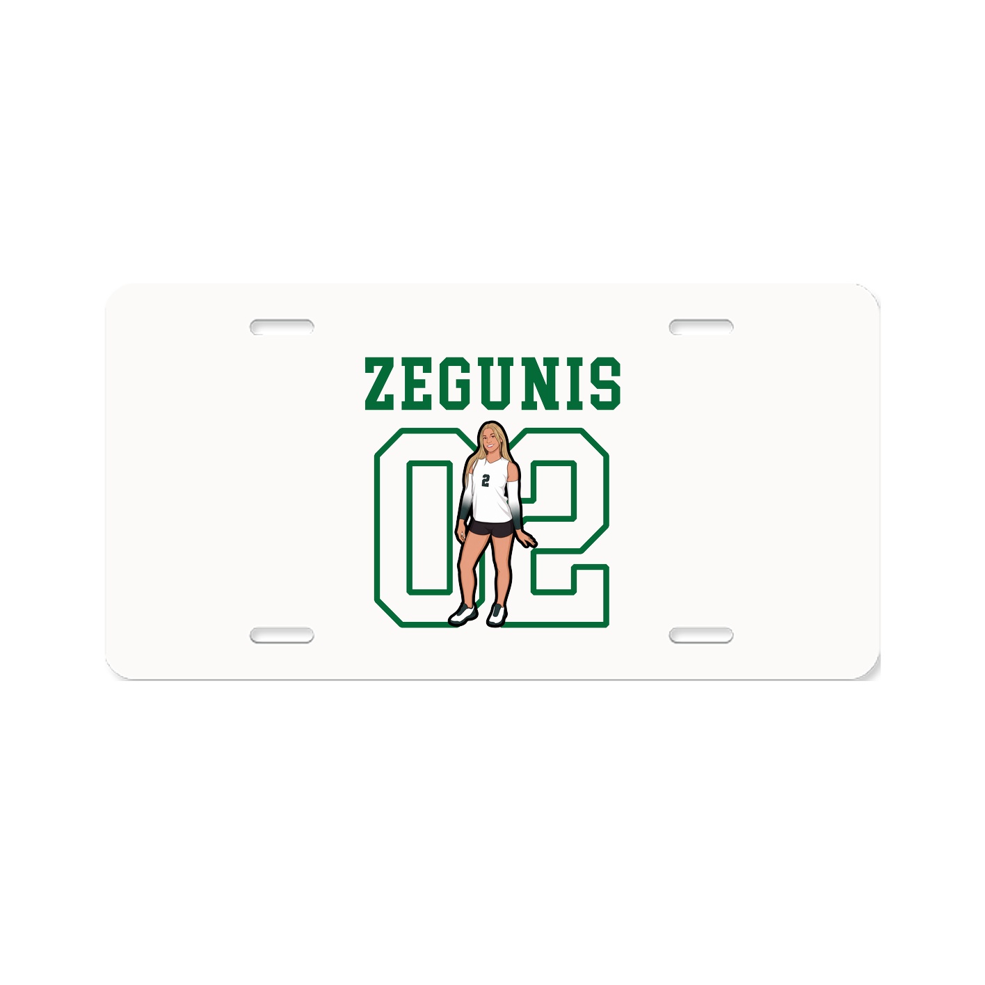 License Plate — Shirsey in Classic