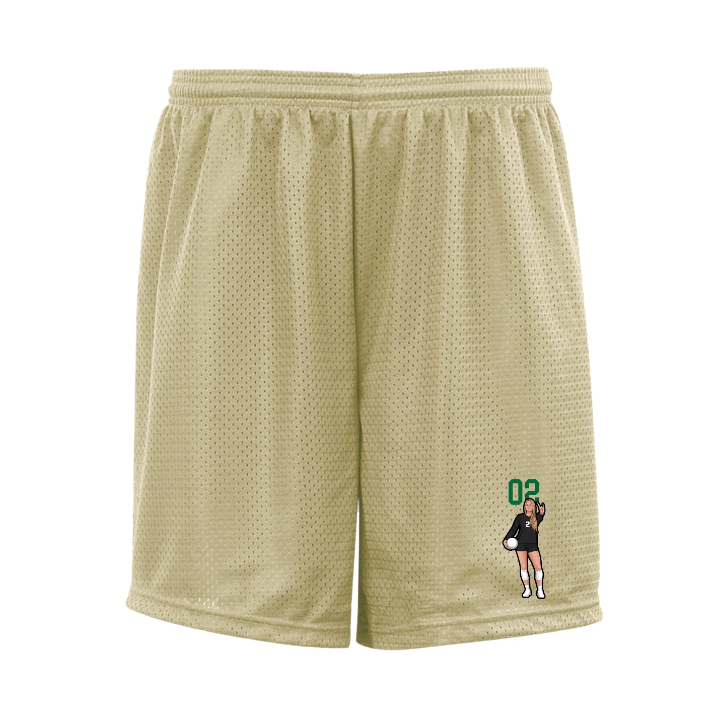 Shorts — Number Top in Vegas Gold
