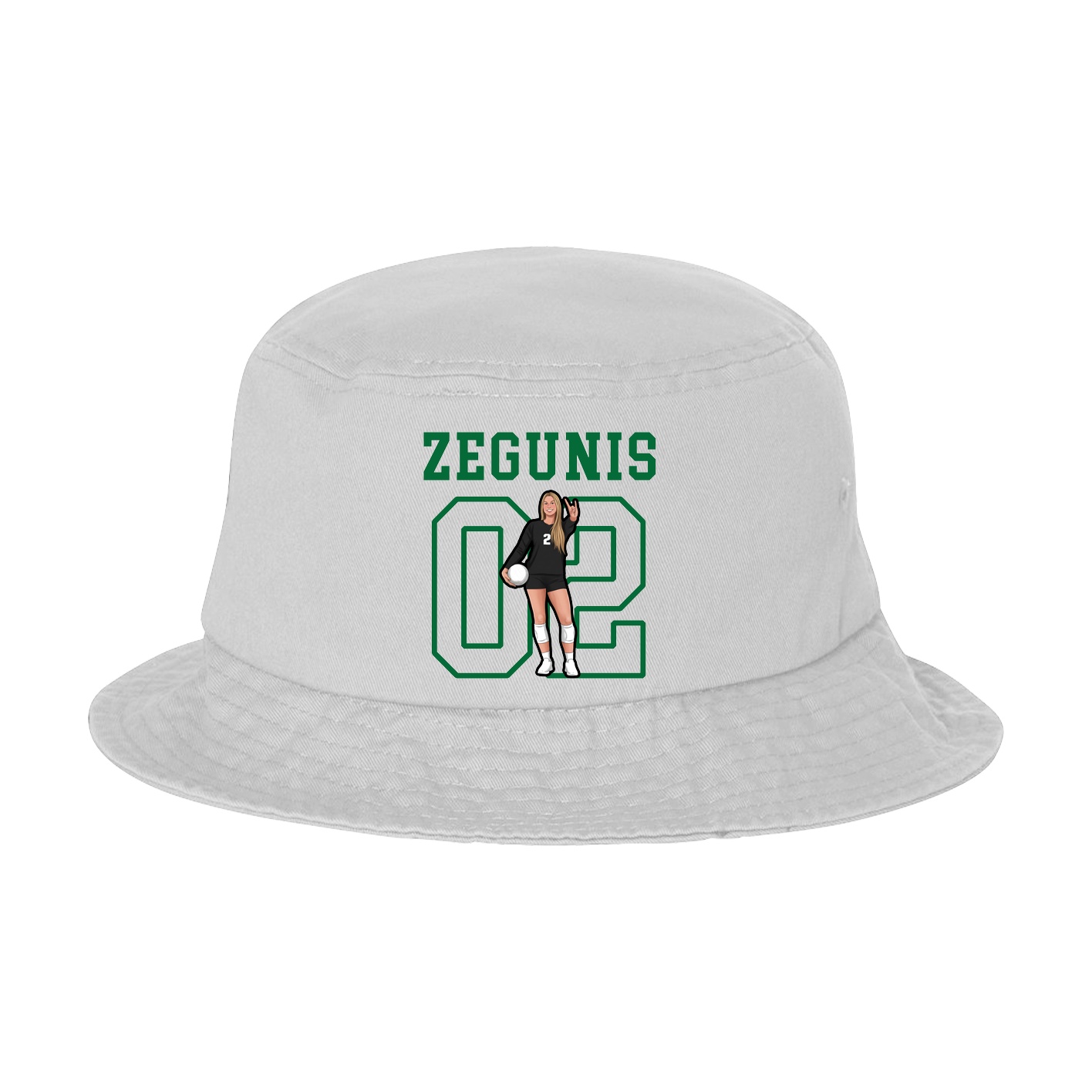 Bucket Cap — Shirsey in White
