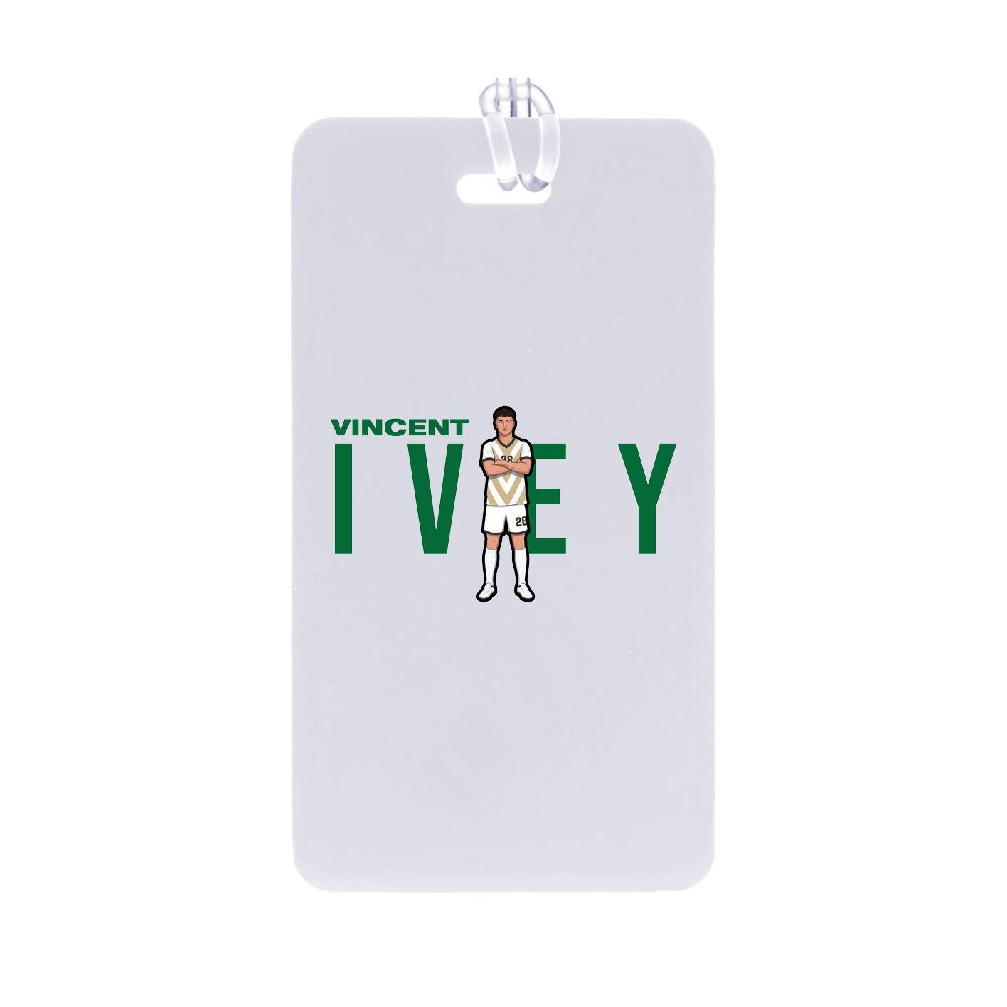 Bag Tag — Player Name in Classic