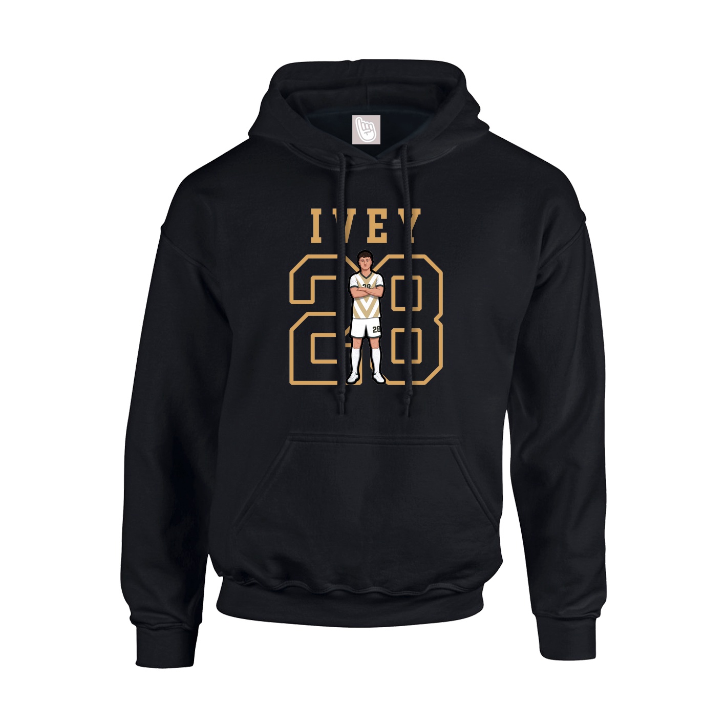 Youth Hoodie — Shirsey in Black