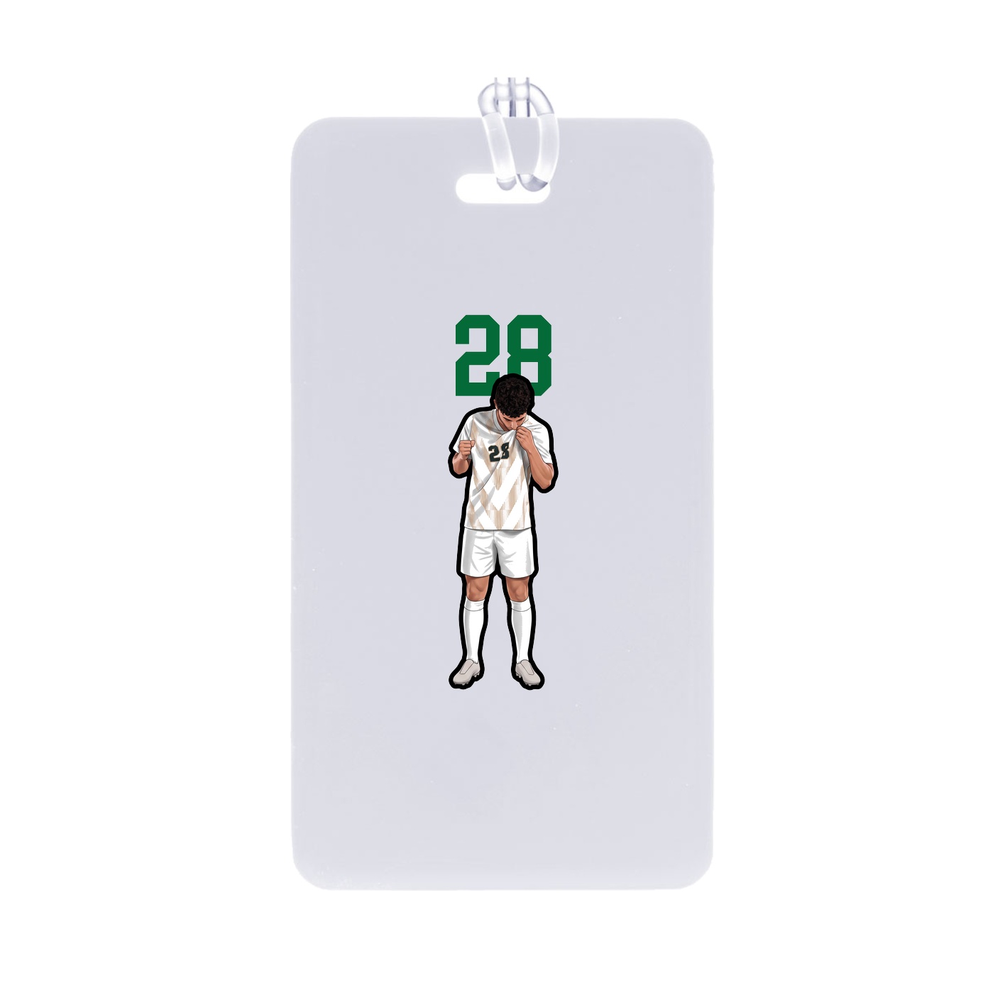 Bag Tag — Number Top in Classic