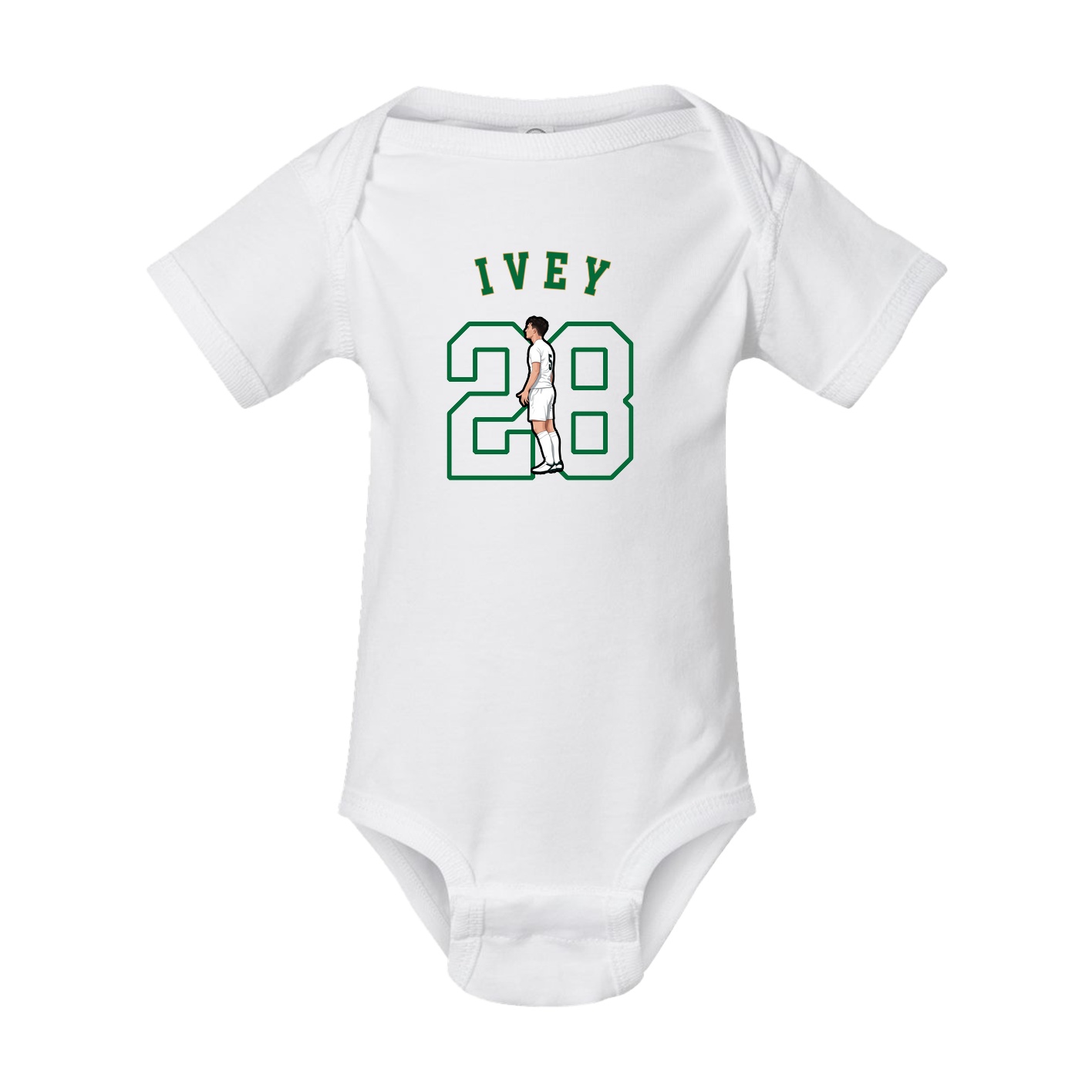 Baby Onesie — Shirsey Arch in White