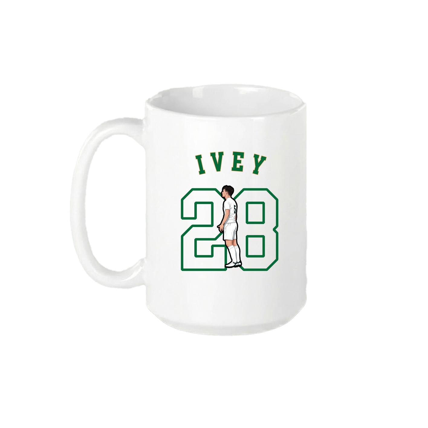 15oz Coffee Mug — Shirsey Arch in White