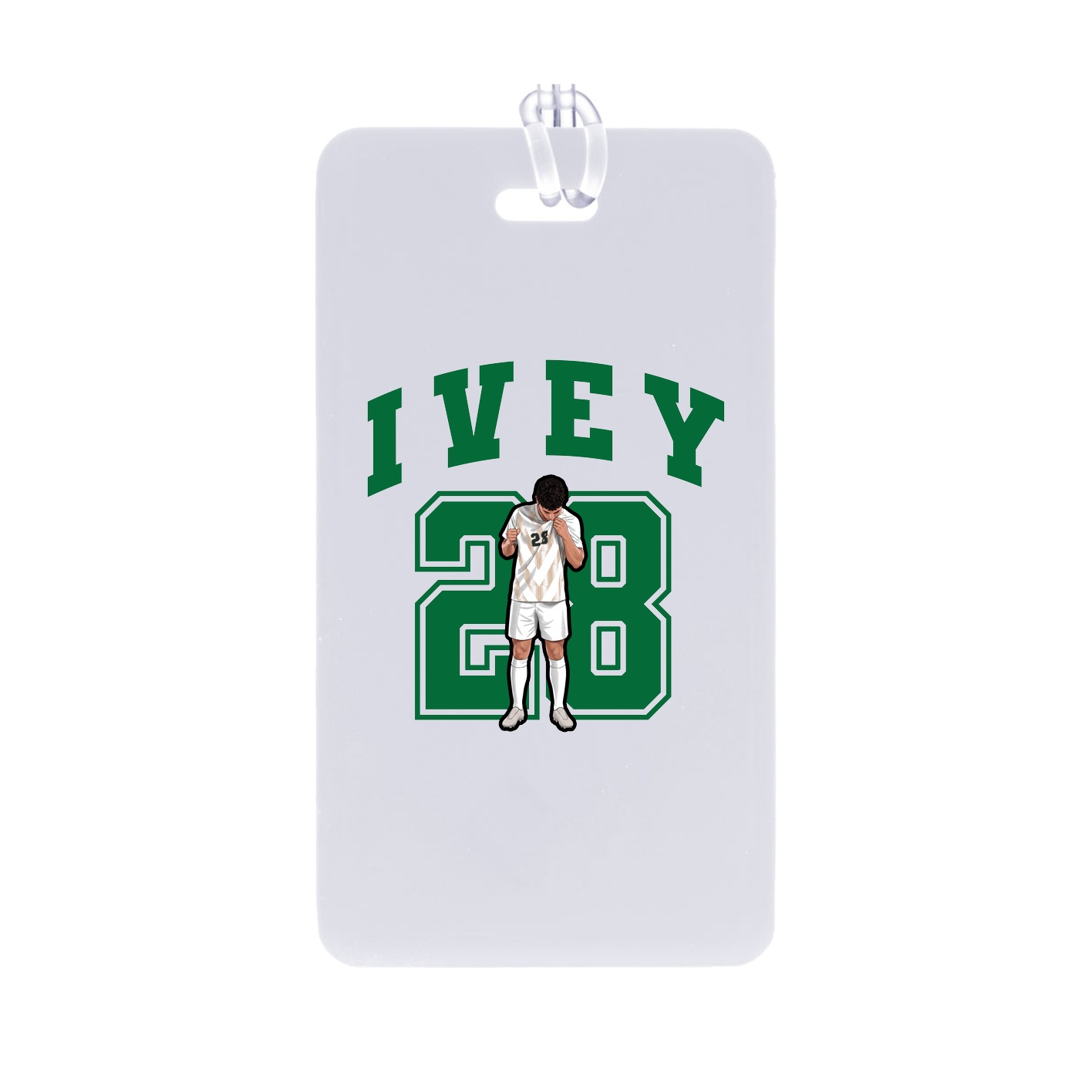 Bag Tag — Number in Classic