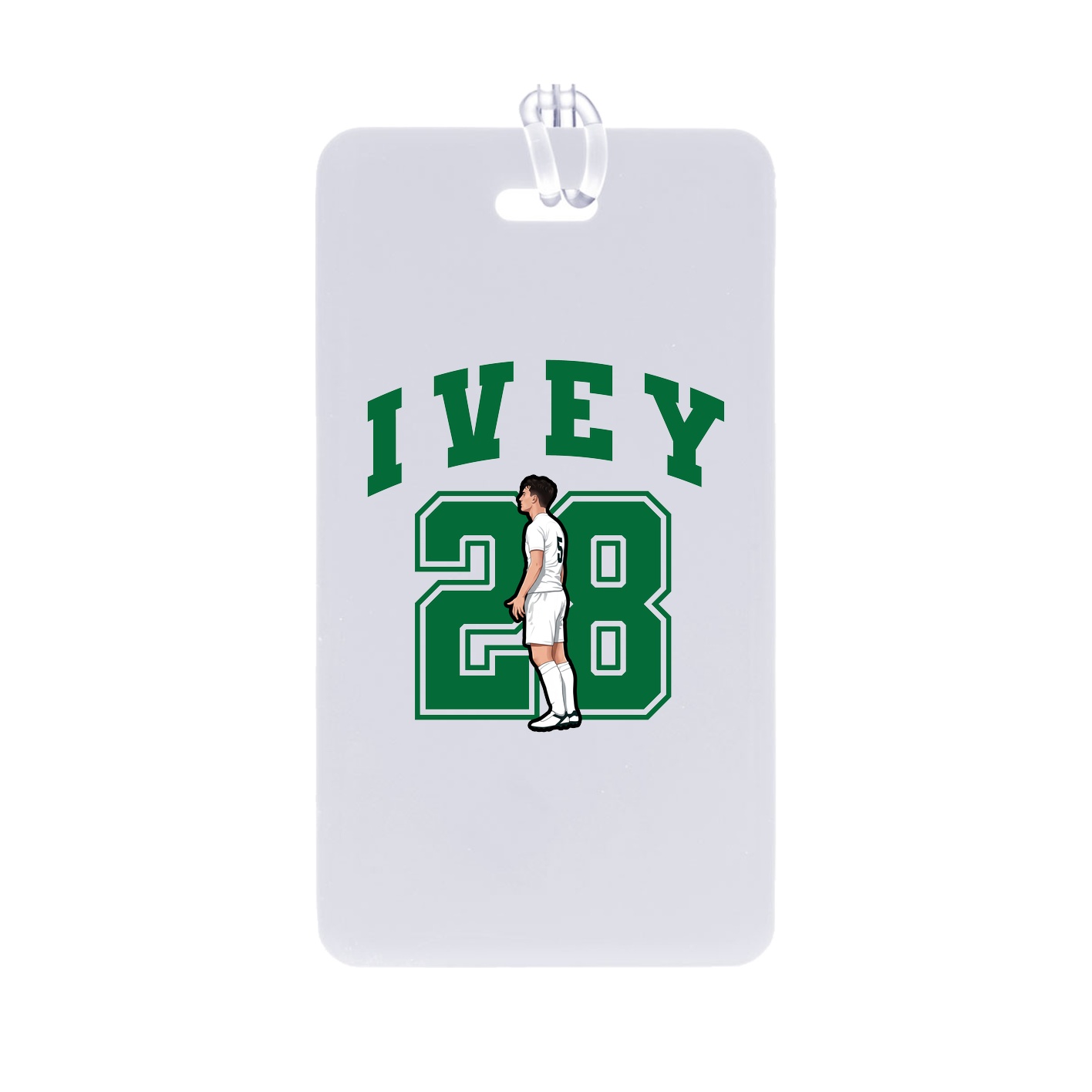 Bag Tag — Number in Classic