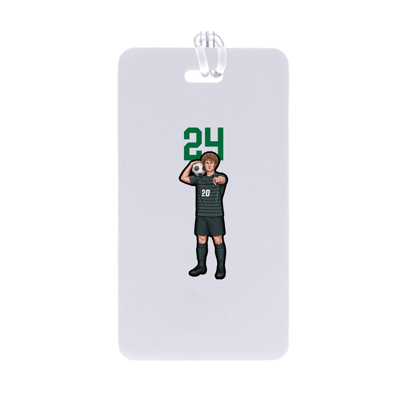 Bag Tag — Number Top in Classic