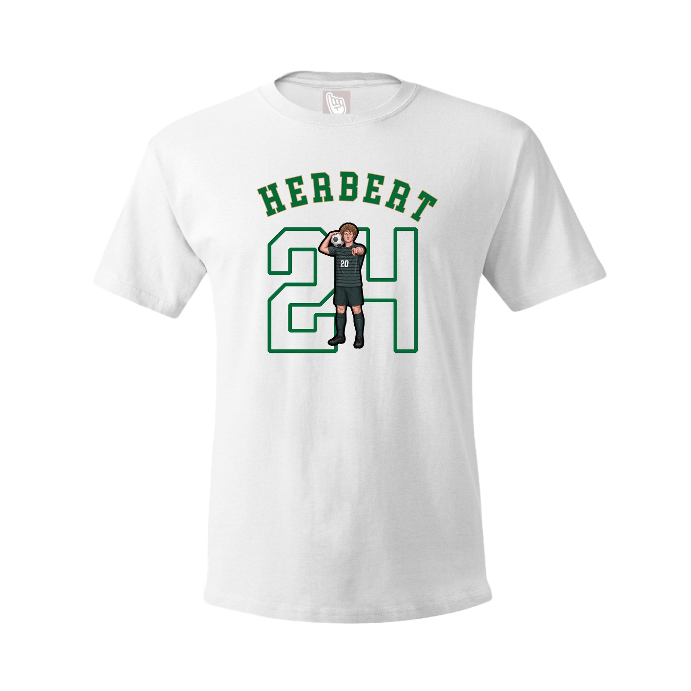 Tee — Shirsey Arch in White