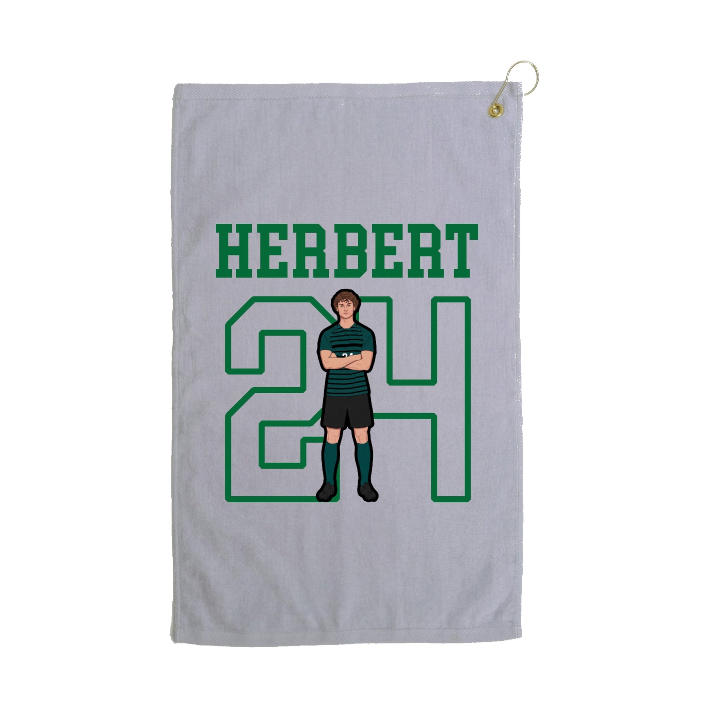Golf Towel — Shirsey in Grey
