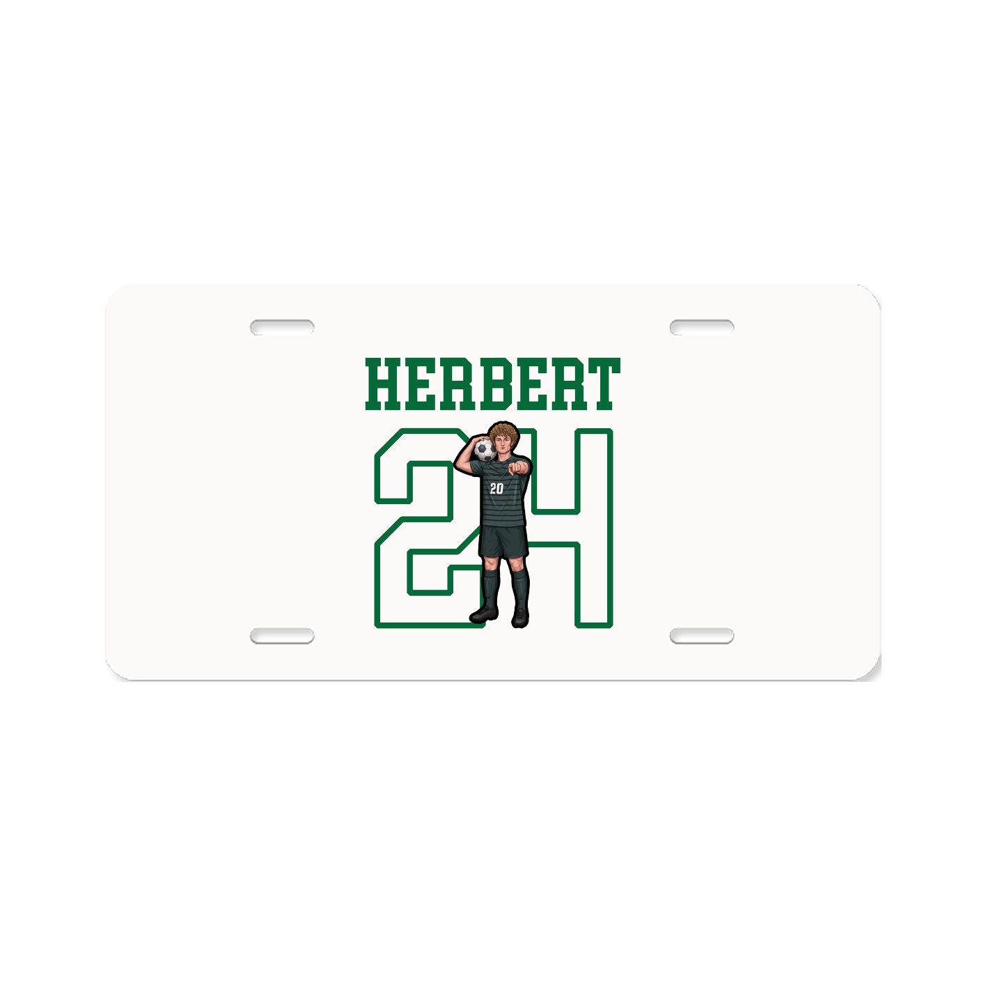 License Plate — Shirsey in Classic