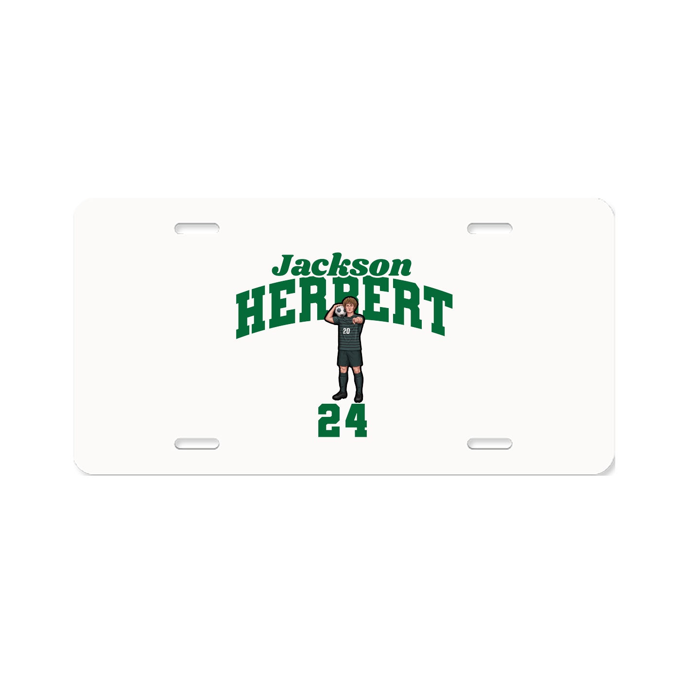 License Plate — Signature Arch in Classic