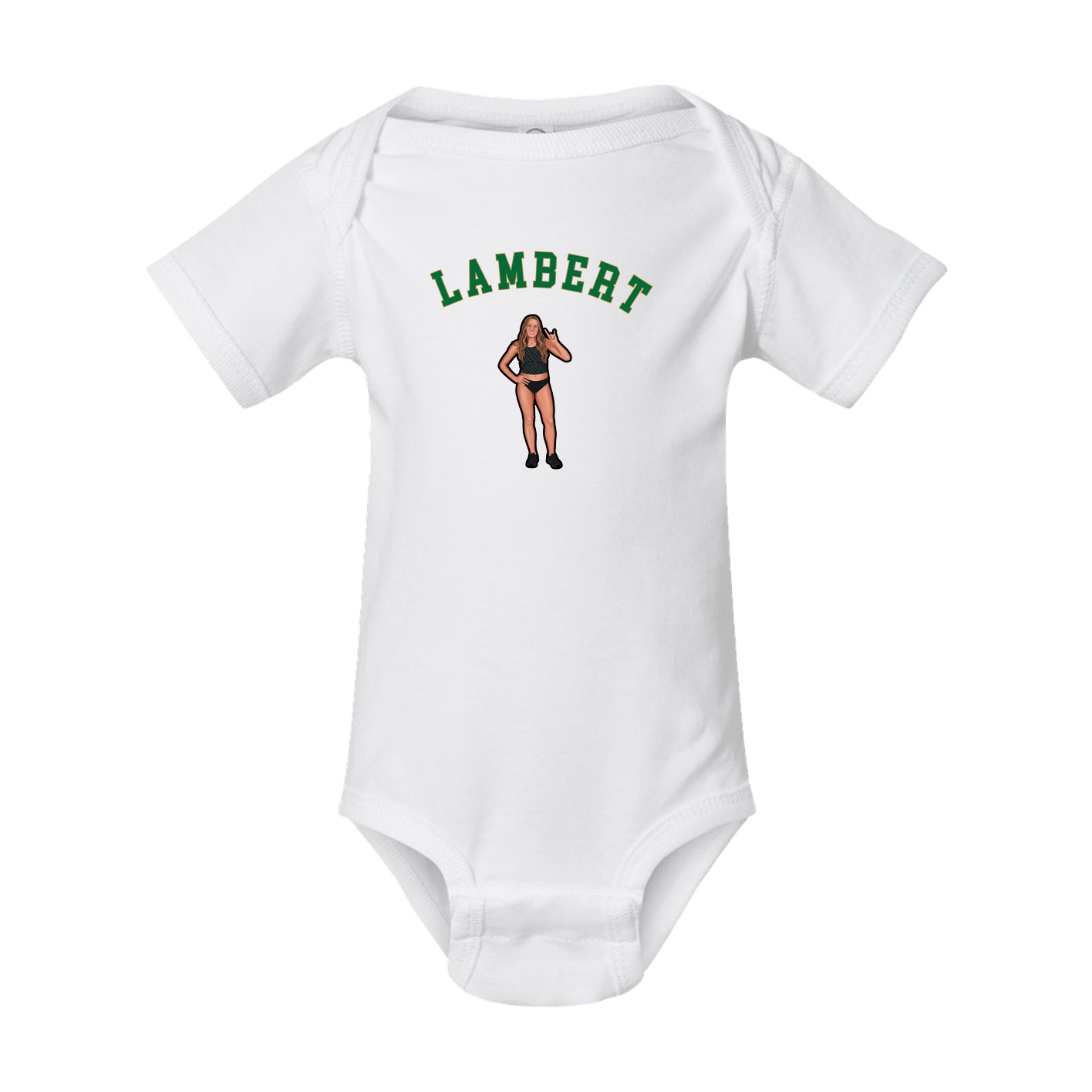Baby Onesie — Shirsey Arch in White