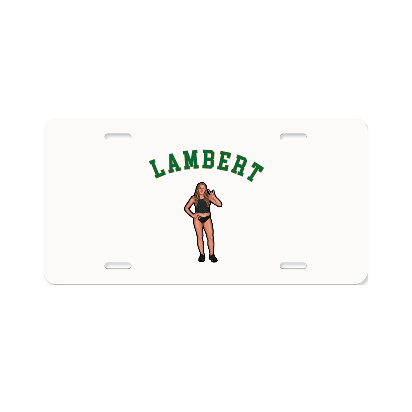 License Plate — Shirsey Arch in Classic