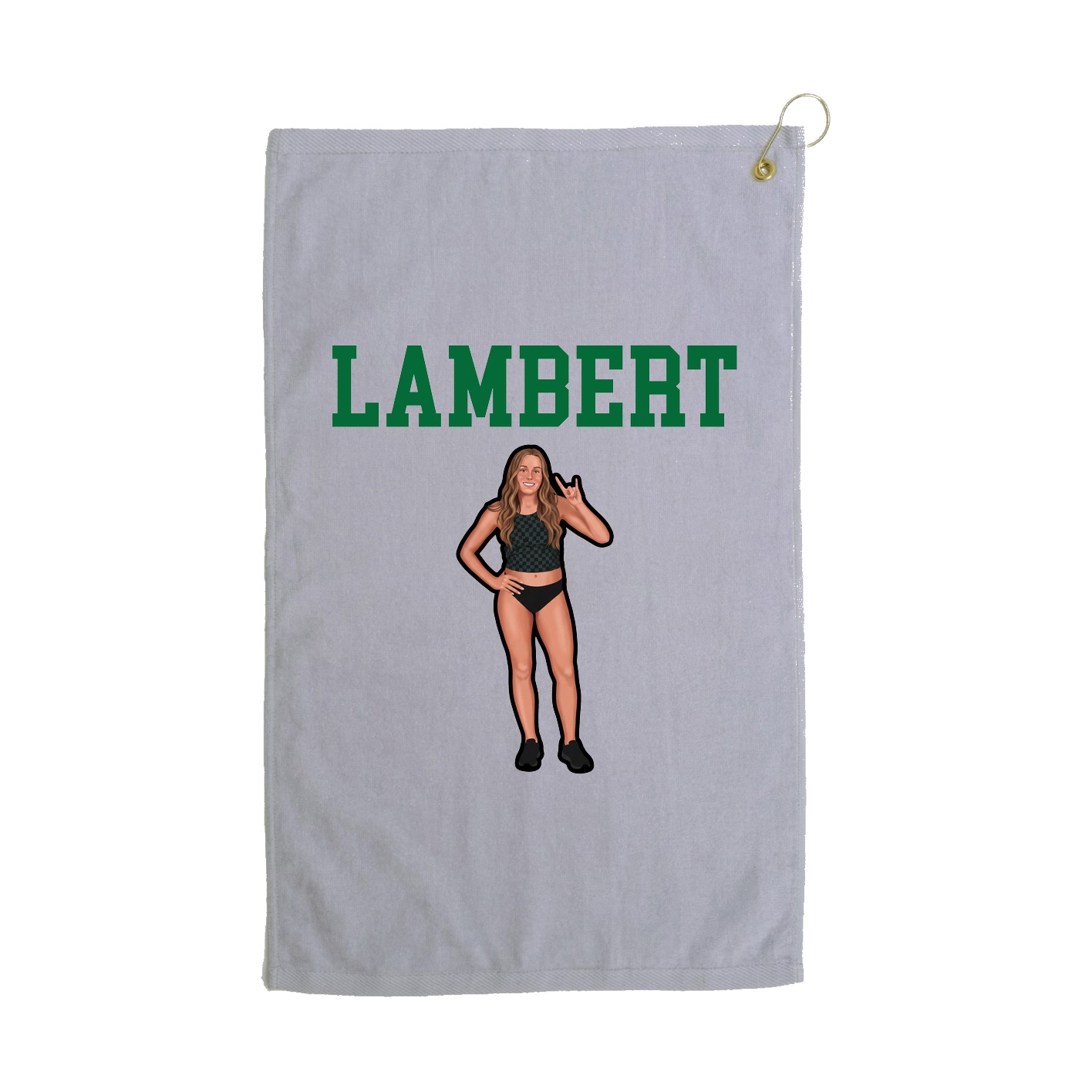 Golf Towel — Shirsey in Grey