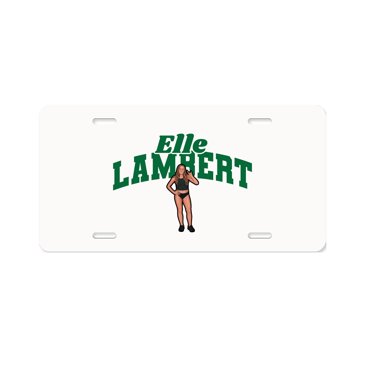 License Plate — Signature Arch in Classic