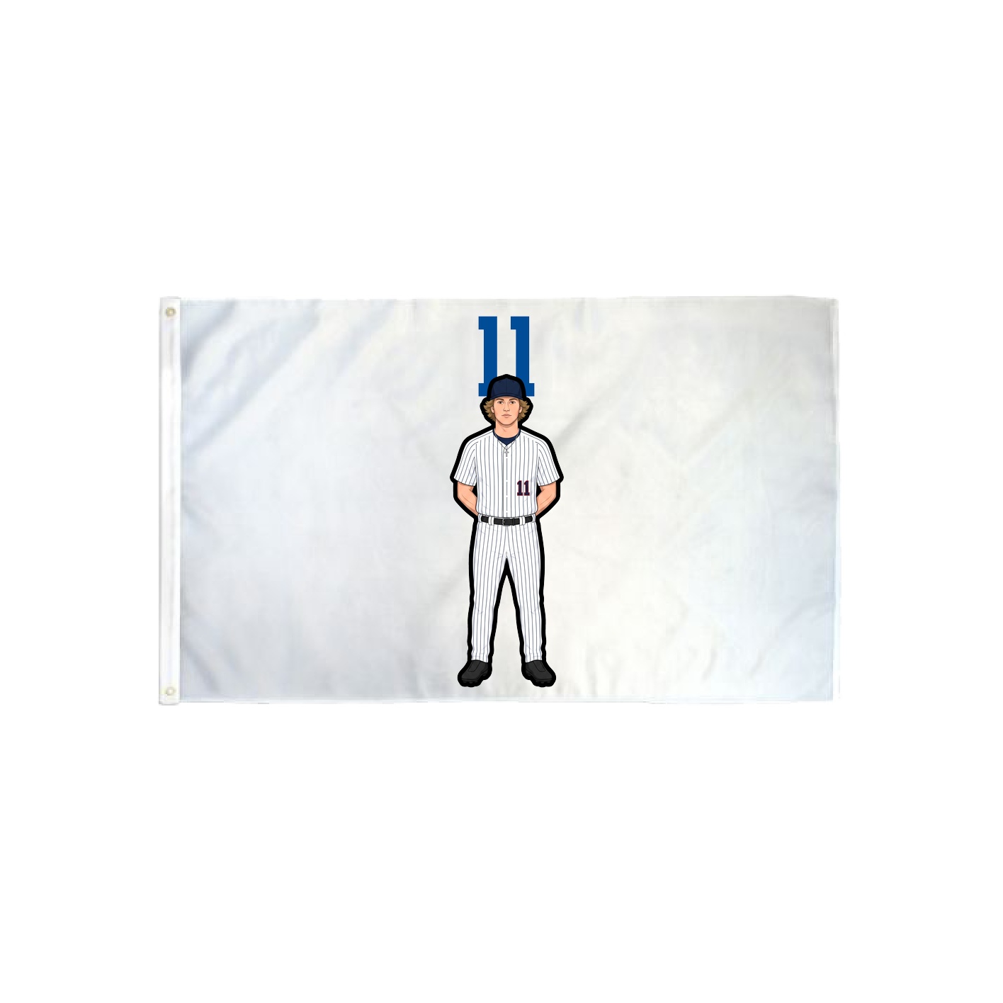 3x5 Flag — Number Top in Classic