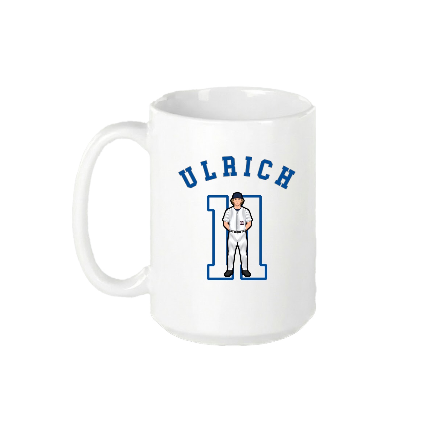 15oz Coffee Mug — Shirsey Arch in White