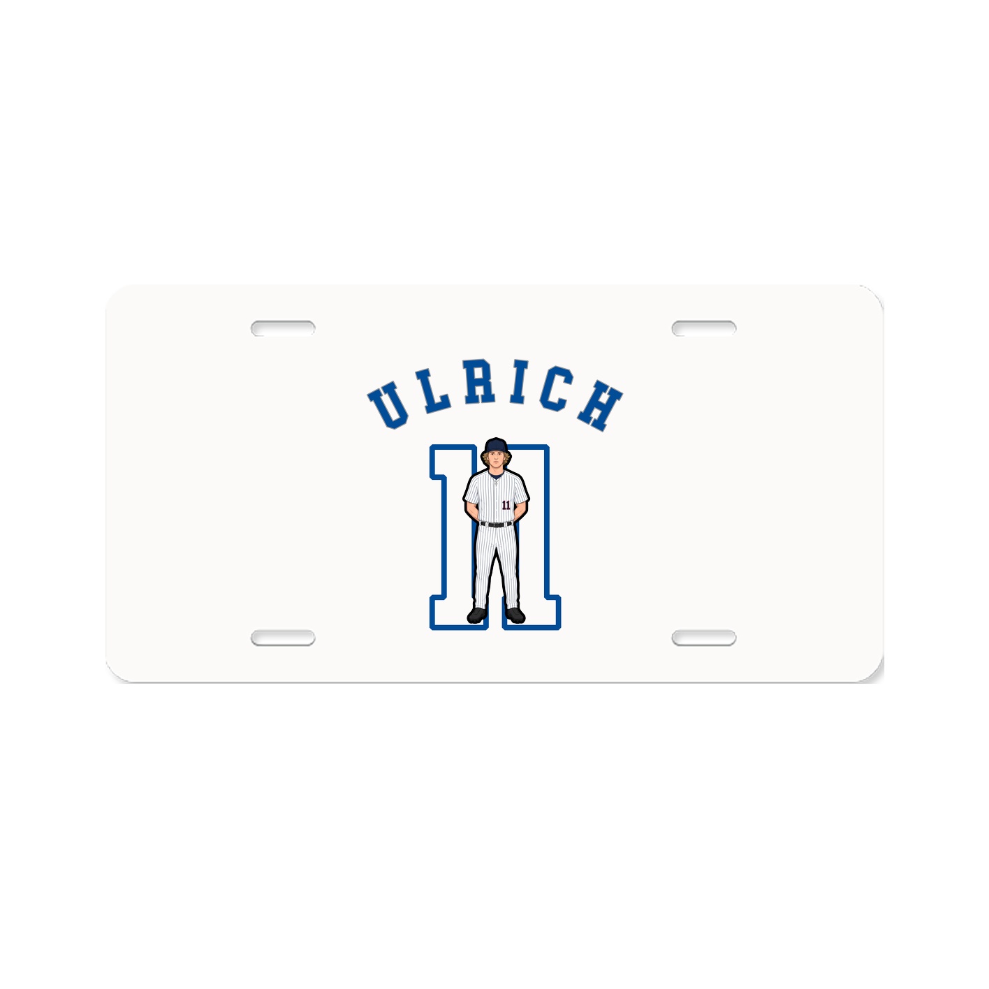 License Plate — Shirsey Arch in Classic
