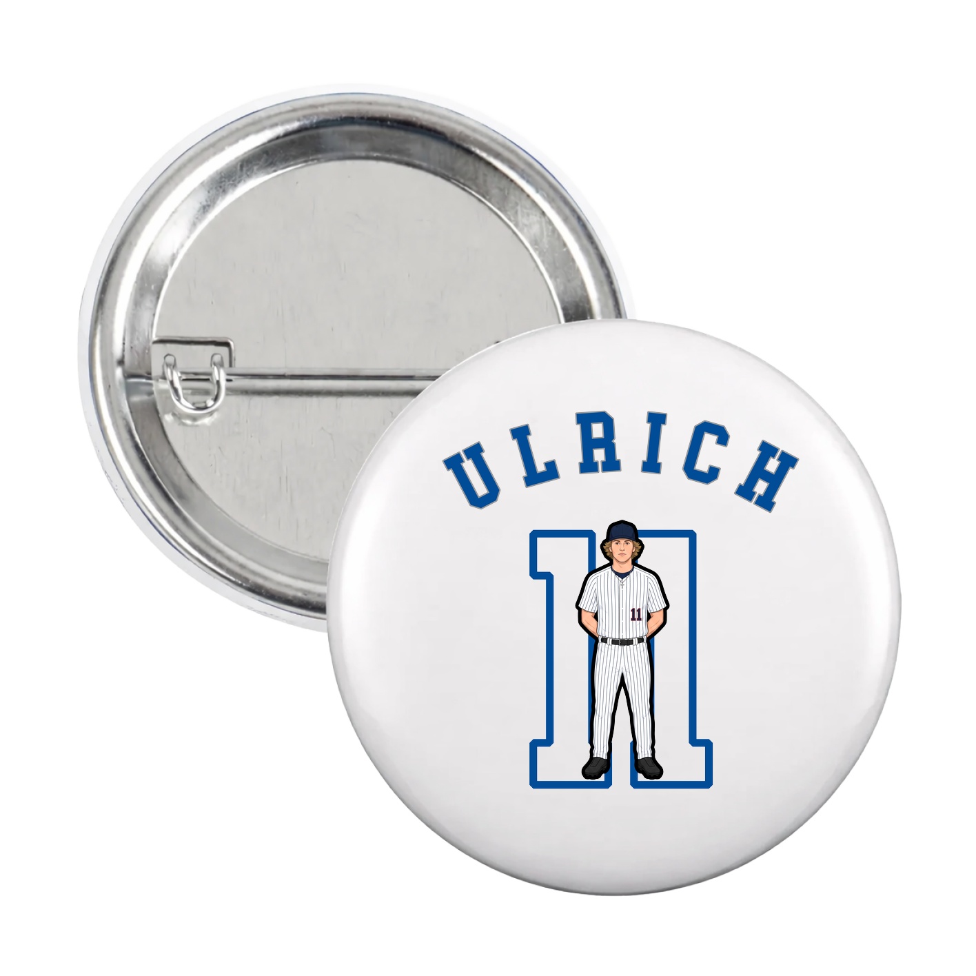 Game Day Button — Shirsey Arch in White
