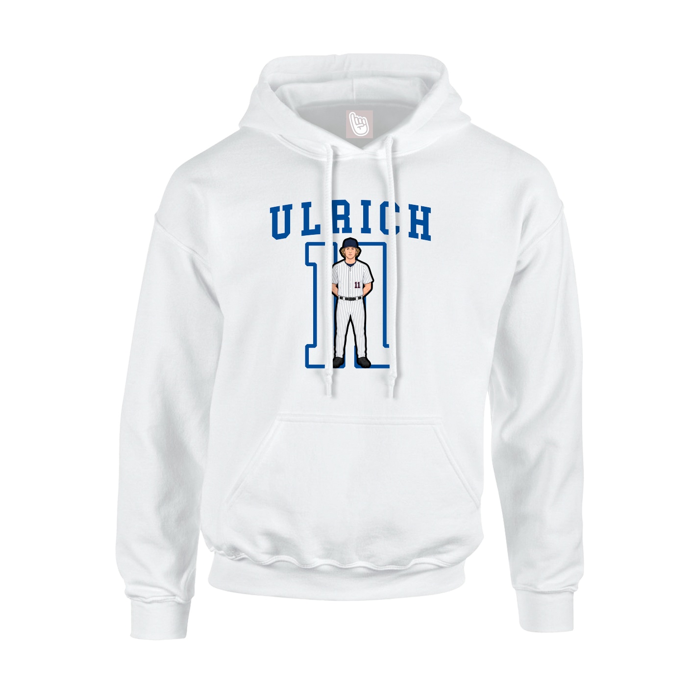 Hoodie — Shirsey in White