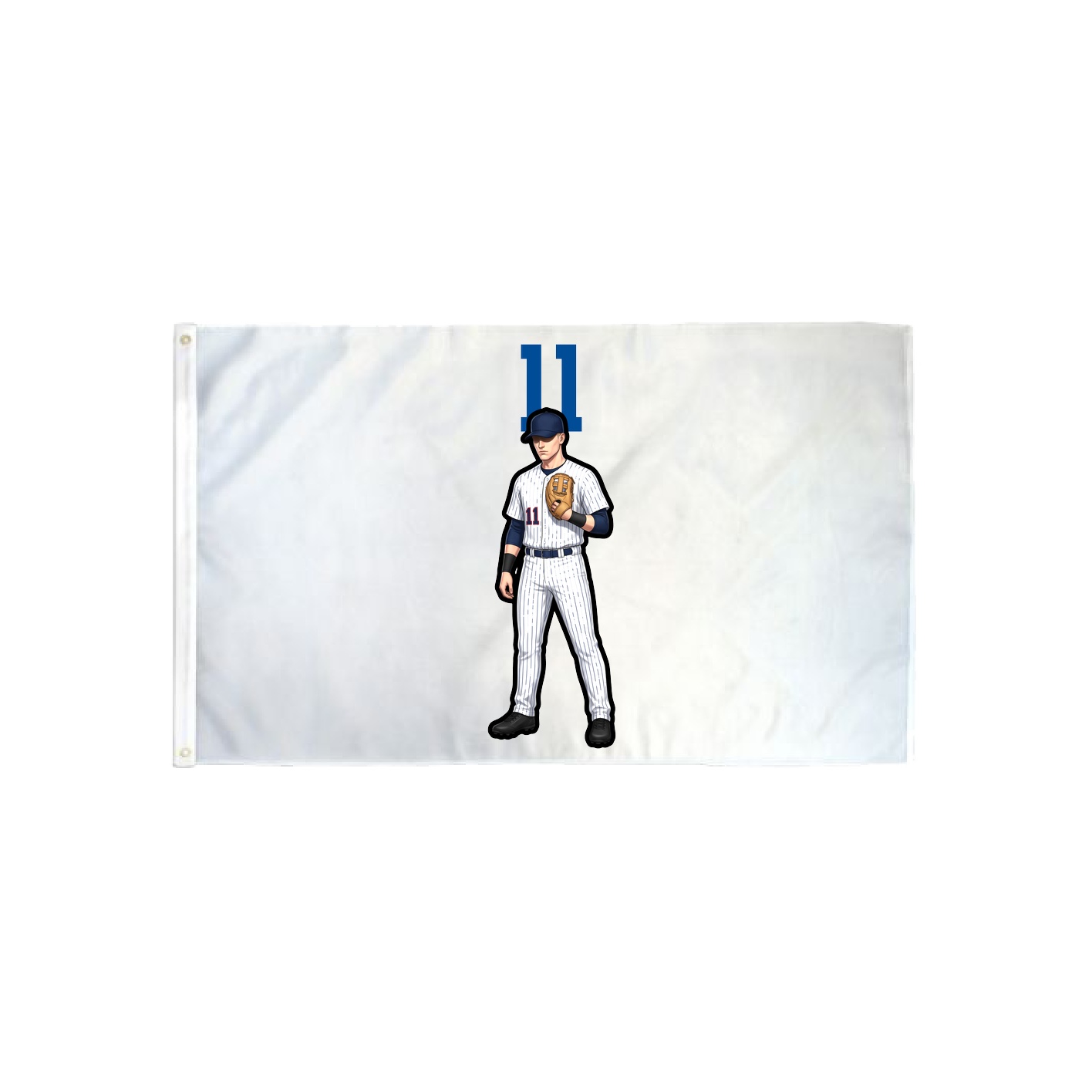3x5 Flag — Number Top in Classic