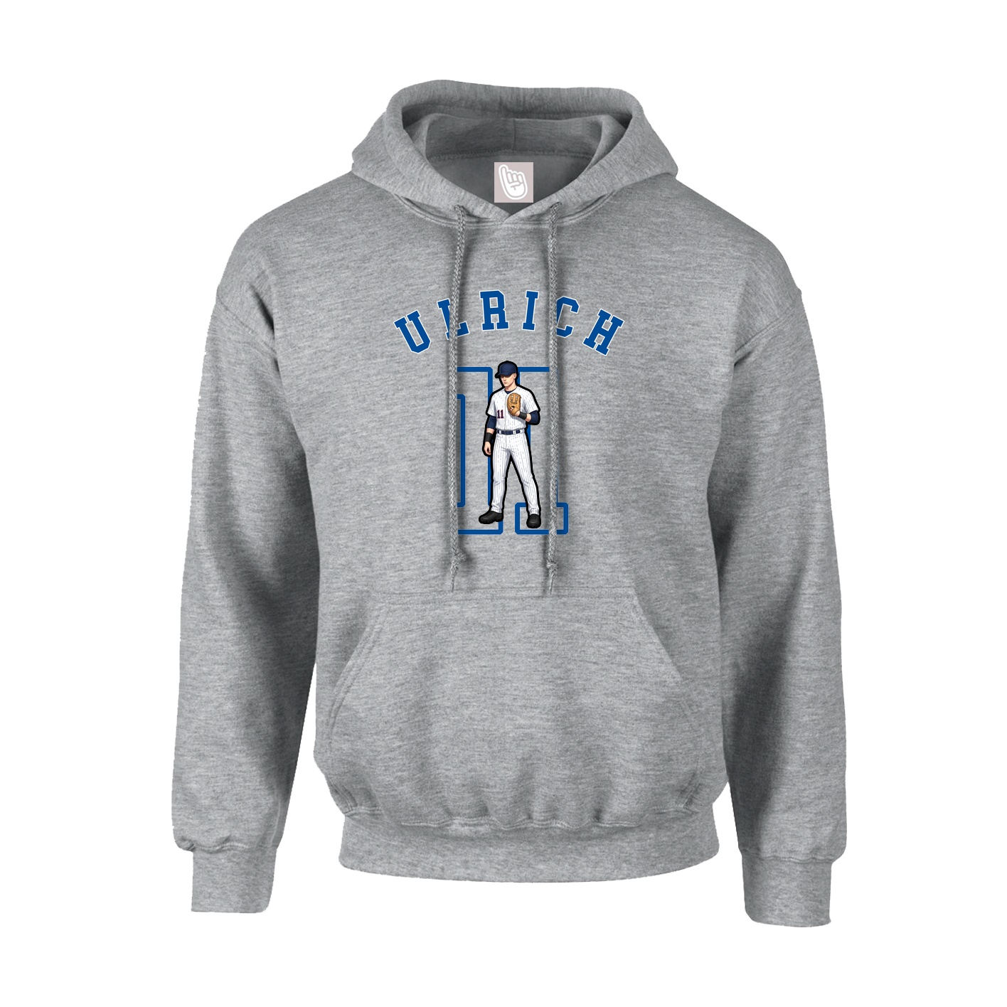 Hoodie — Shirsey Arch in Grey