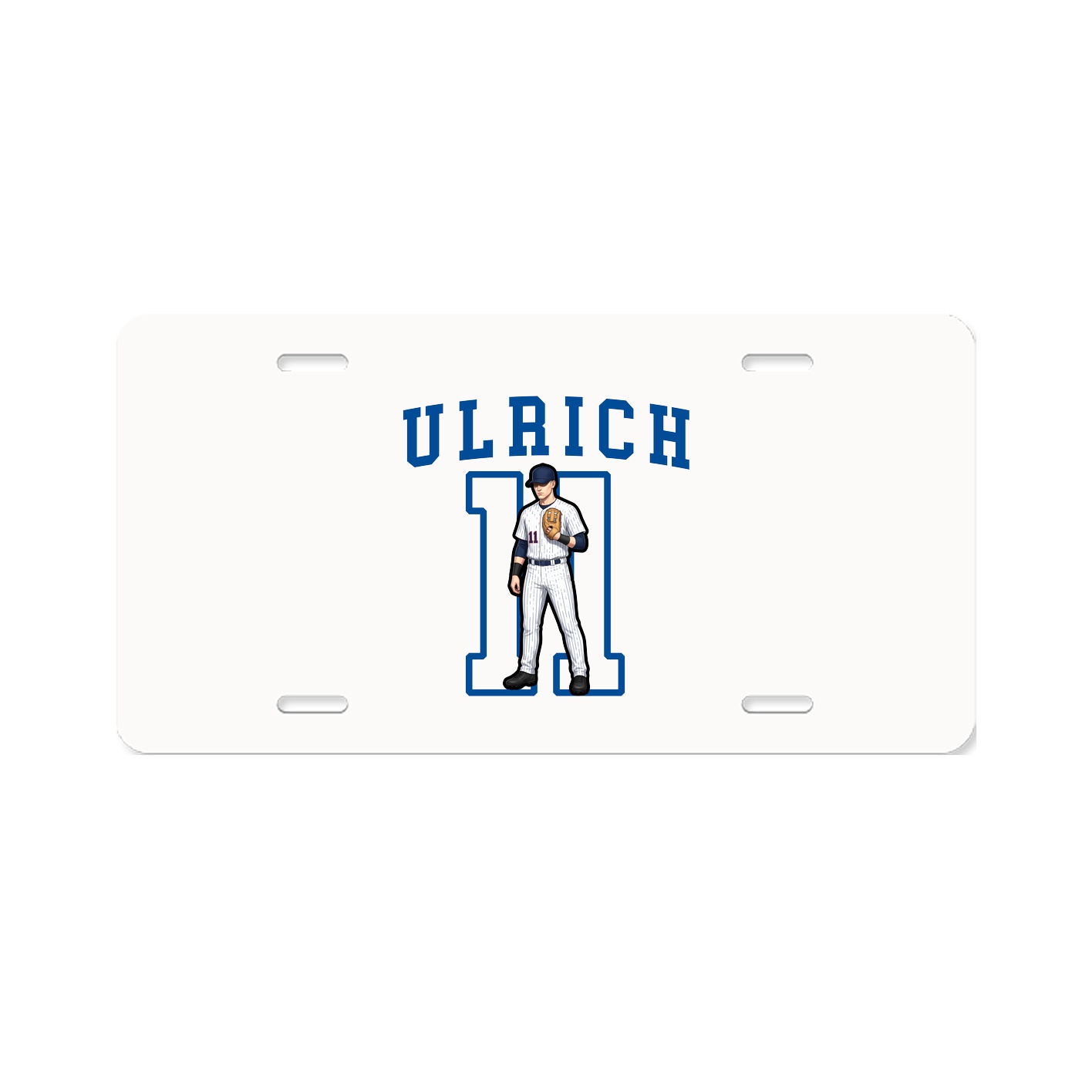 Aluminum License Plate