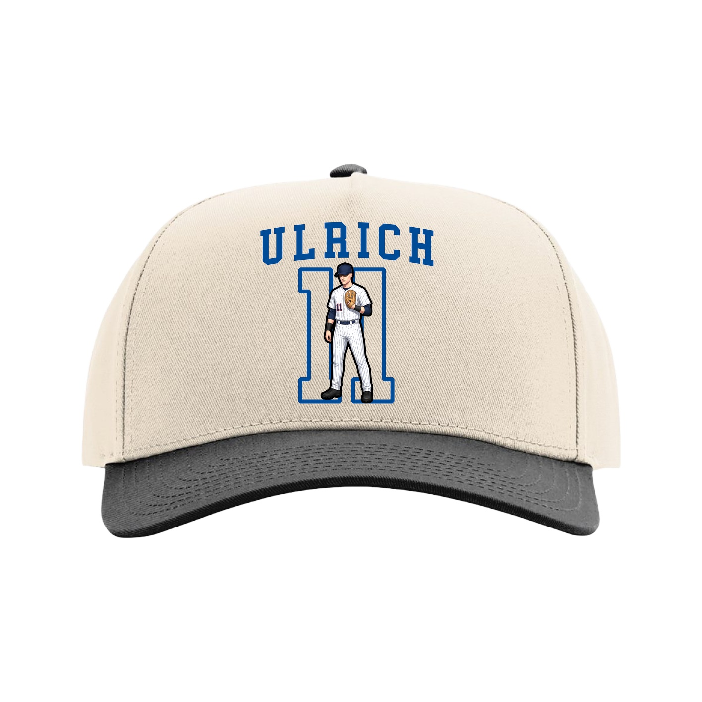 Full Fabric Five-Panel Champ Cap