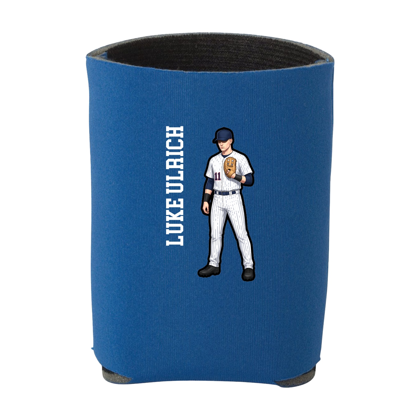 Can Holder — Name Vertical in Royal