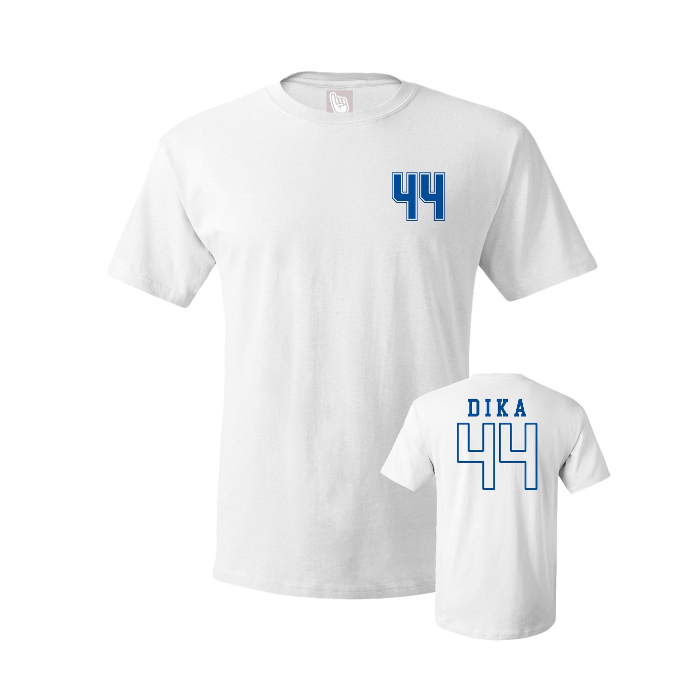 Tee — Chest Back in White