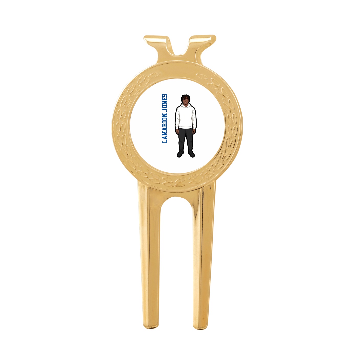 Divot Tool with Ball Marker — Name Vertical in Classic