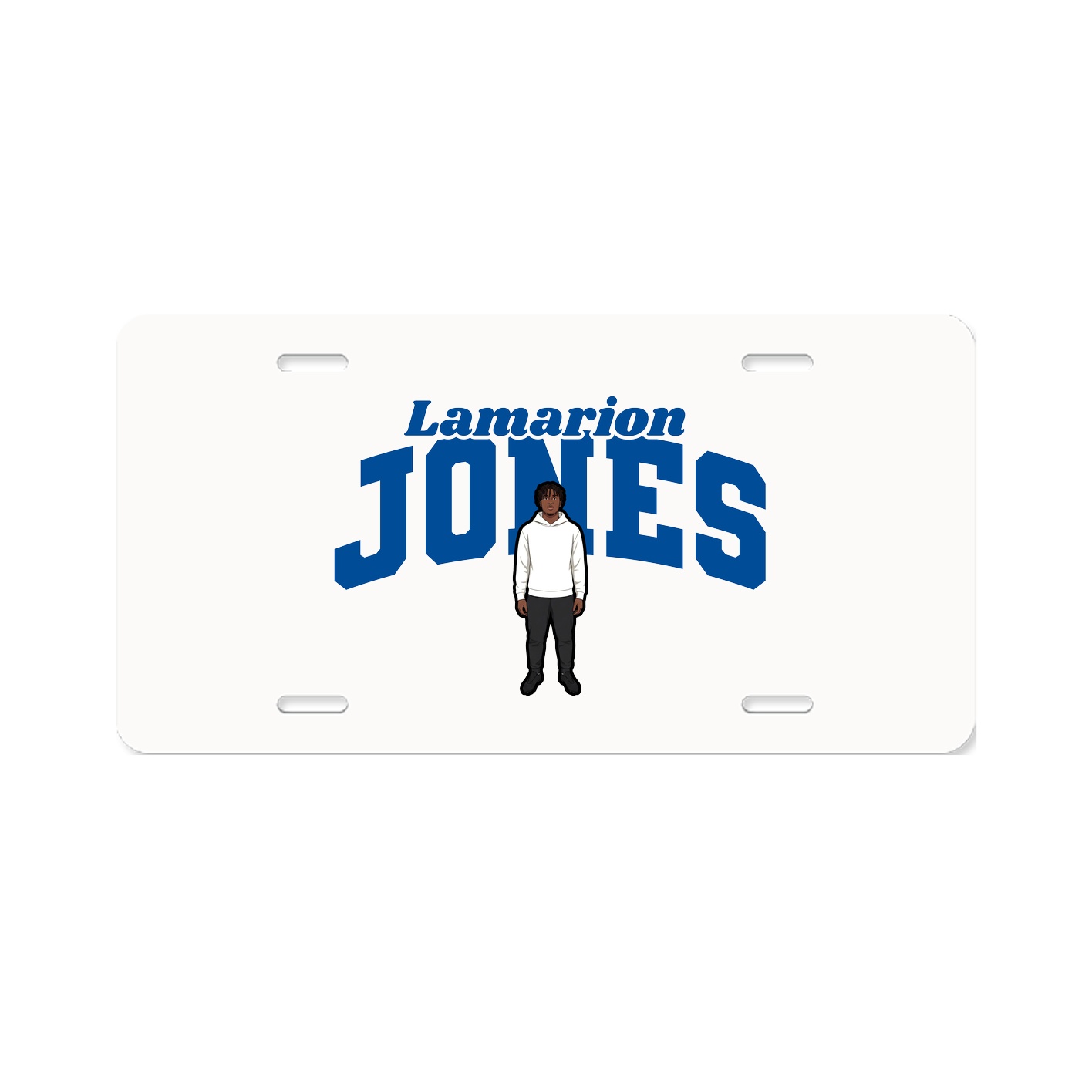 License Plate — Signature Arch in Classic
