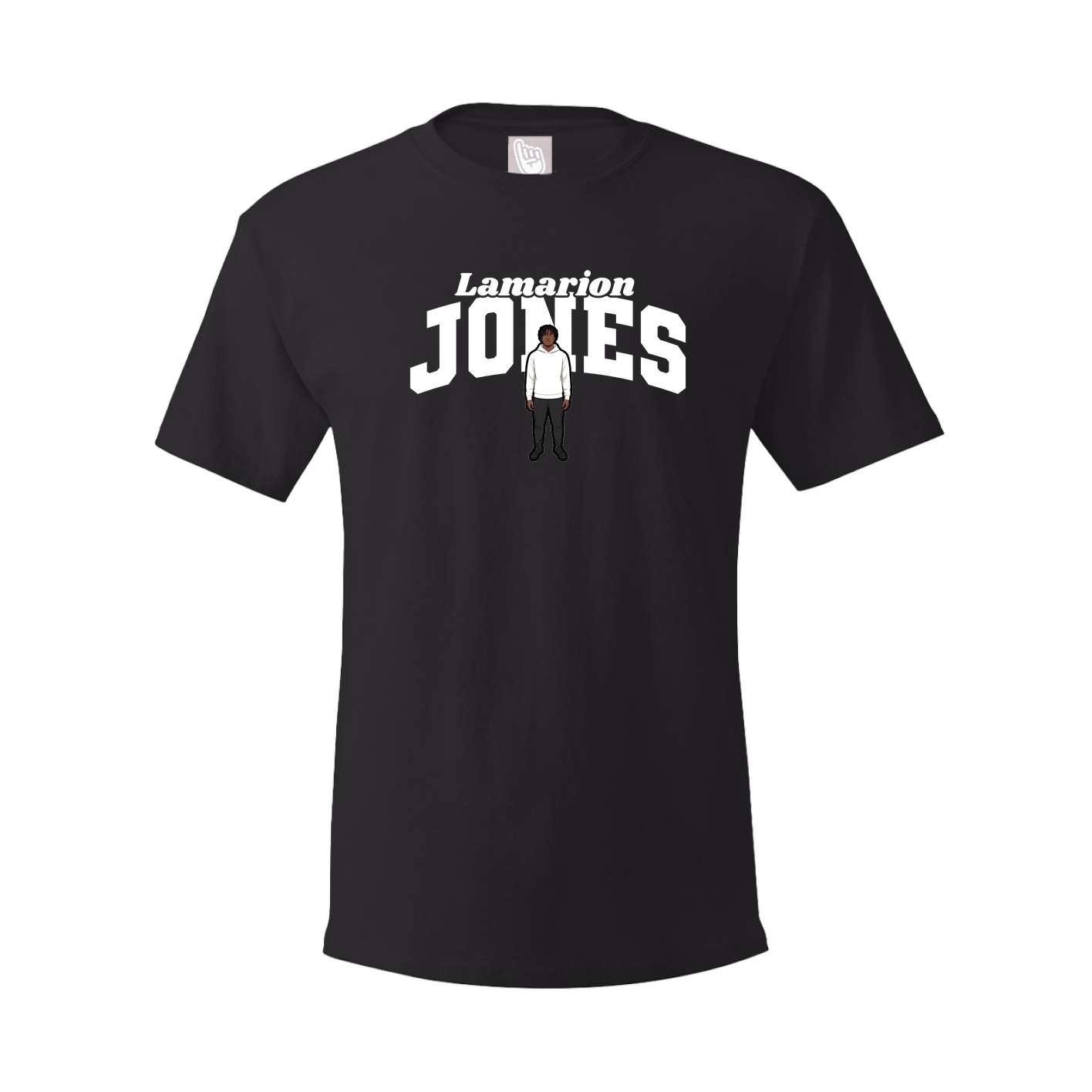 Tee — Signature Arch in Black